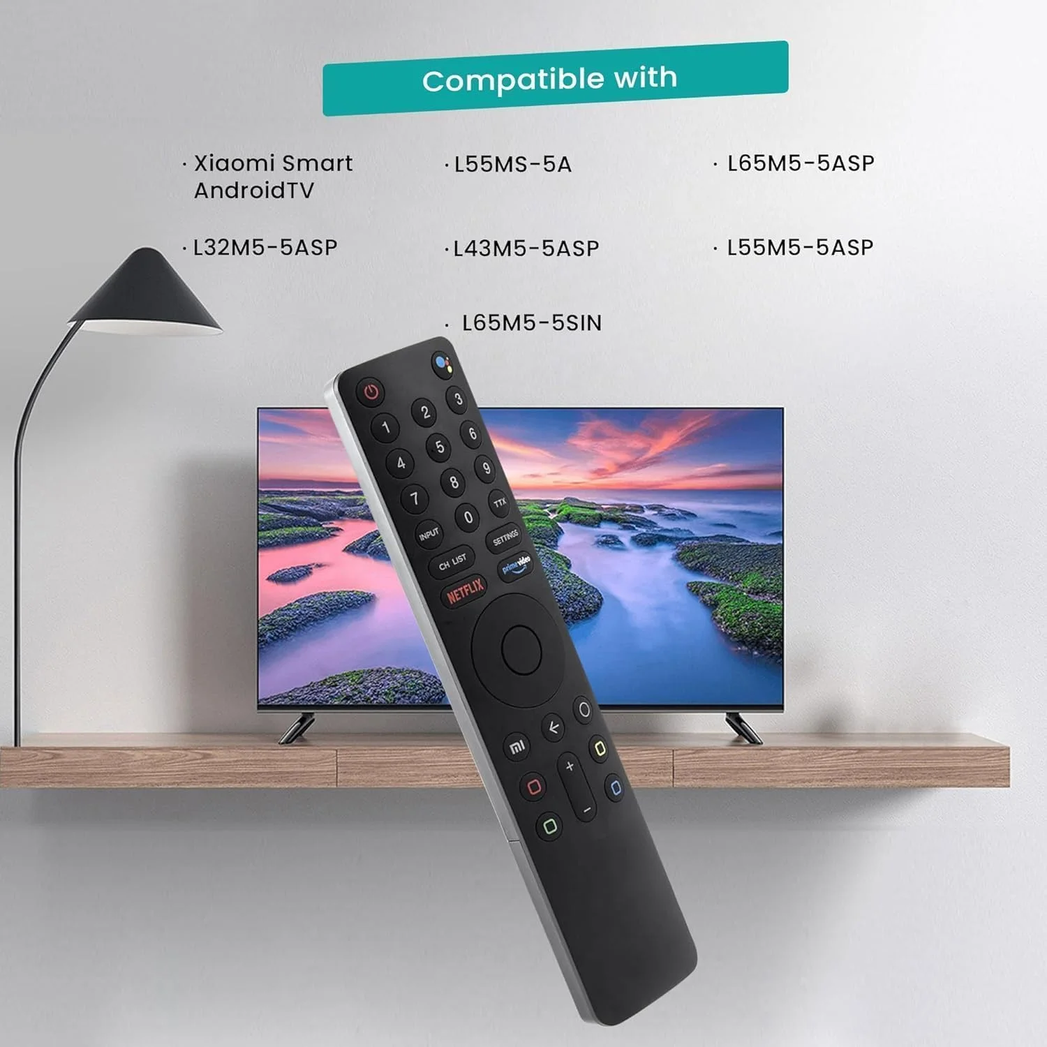 ریموت کنترل جایگزین BURAQ برای Mi Stick - سازگار با MI TV 4S 4A، XMRM-010 L55MS-5A/L65M5-5ASP L32M5-5ASP L43M5-5ASP L55M5-5ASP L65M5-5ASP L65M5-5SIN – دارای بلوتوث و عملکرد صوتی ریموت کنترل جایگزین BURAQ برای Mi Stick - سازگار با MI TV 4S 4A، XMRM-010 L55MS-5A/L65M5-5ASP L32M5-5ASP L43M5-5ASP L55M5-5ASP L65M5-5ASP L65M5-5SIN – دارای بلوتوث و عملکرد صوتی