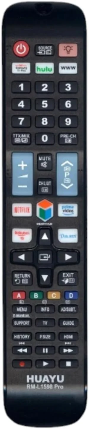 ریموت کنترل جایگزین BURAQ AA59-00594A برای تلویزیون های هوشمند سامسونگ LCD LED QLED 4K 8K NEO HDTV UHD NEO