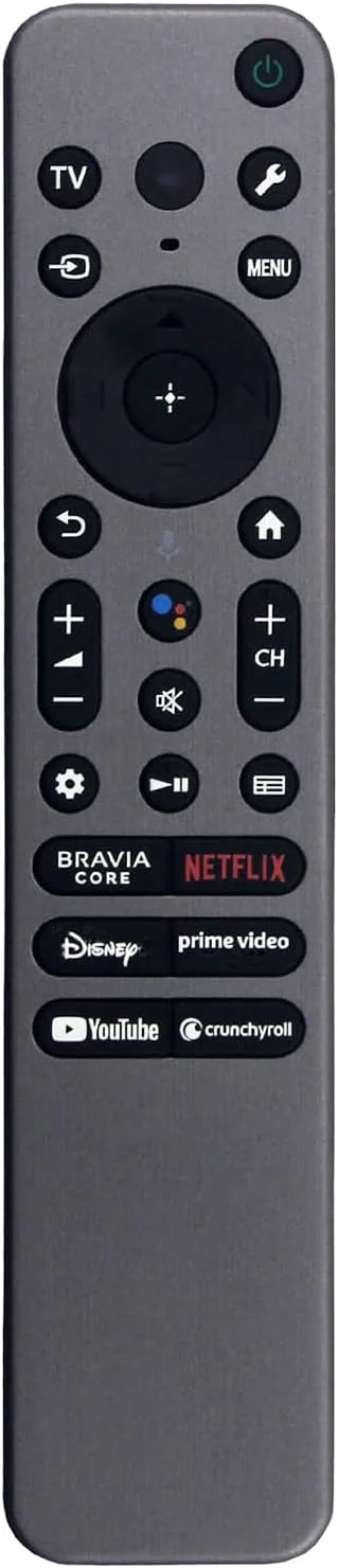 ریموت کنترل صوتی جایگزین Azwok RMF-TX910U برای تلویزیون سونی KD-65X77L KD65X80L KD-65X80L KD75X77L KD-75X77L KD75X80L KD-75X80L KD85X77L KD-85X77L KD-85X80L KD98X77L XR43X90CL XR-43X90CL XR43X90L