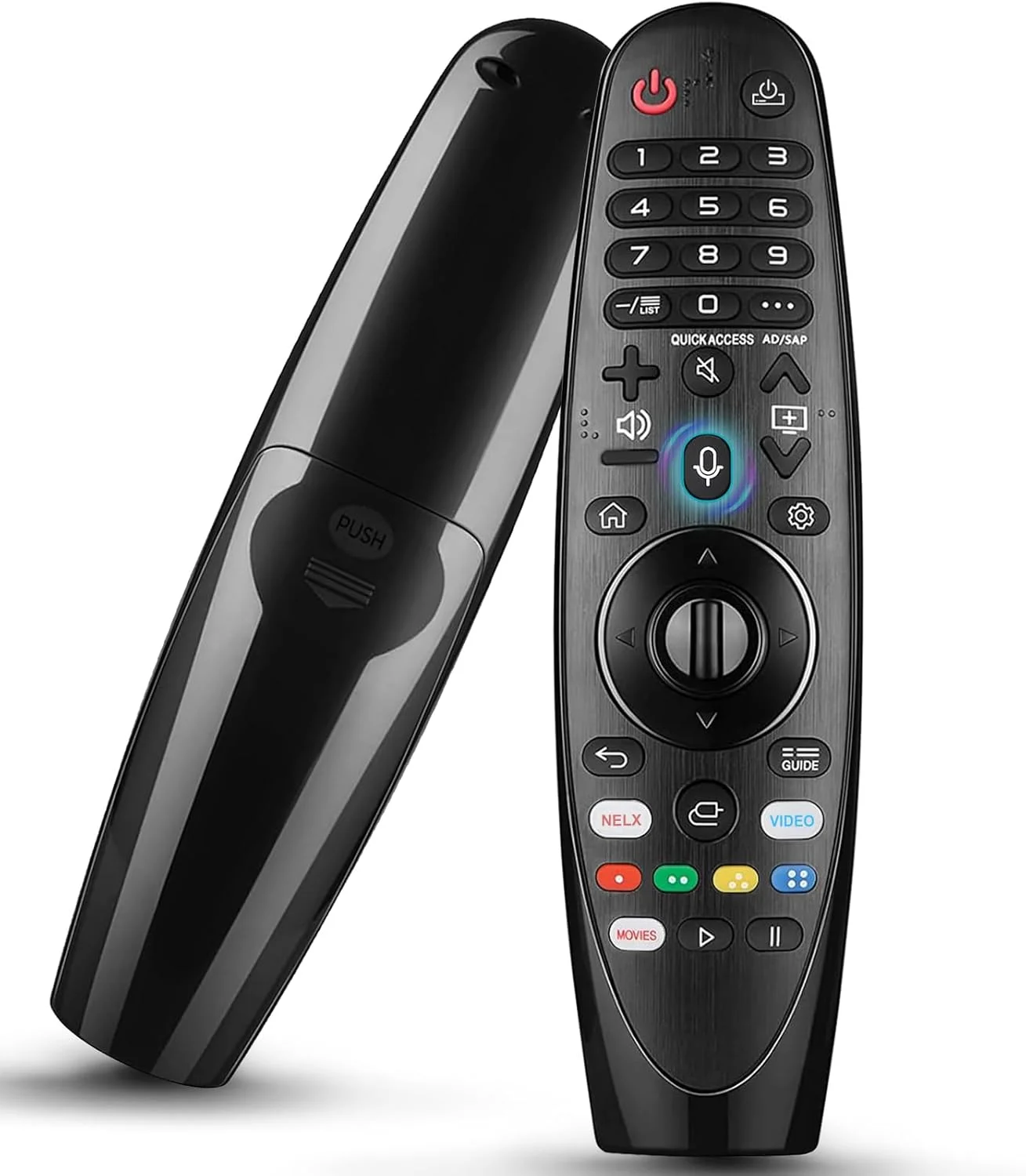 ریموت کنترل جادویی صوتی برای تلویزیون های هوشمند ال جی 2017-2022، جایگزین ریموت جادویی AN-MR20GA MR19BA MR18BA MR650A با عملکرد صوتی و نشانگر برای ریموت صوتی جادویی ال جی