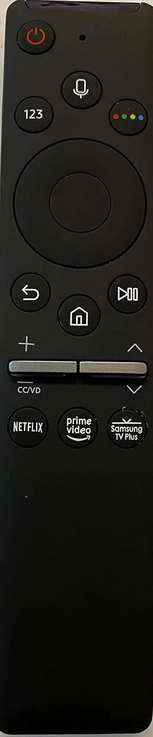 ریموت کنترل جایگزین صوتی Besia BN59-01330G برای تلویزیون های هوشمند سامسونگ با دکمه های نتفلیکس، پرایم ویدیو، سامسونگ تی وی پلاس