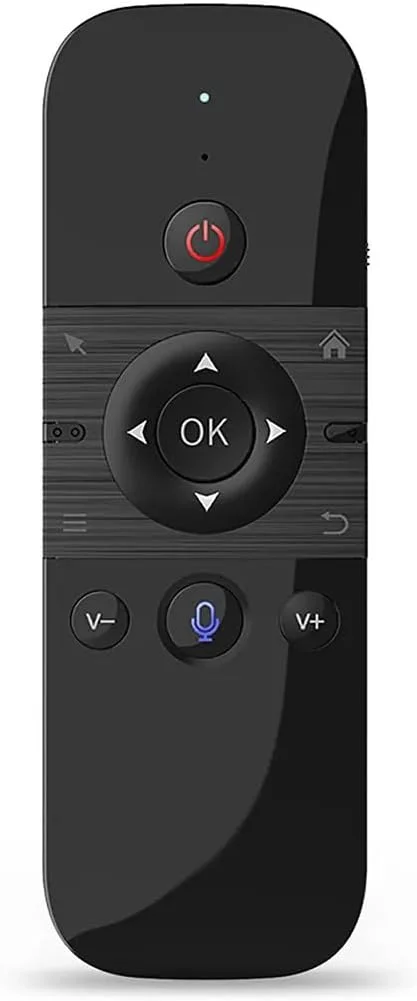 ریموت Azonee، ریموت ایر ماوس، ریموت کنترل تلویزیون جهانی، کیبورد بی سیم 2.4G چند منظوره برای HTPC PC Nvidia Shield Android TV Box PC پروژکتور همه کاره، نسخه صوتی