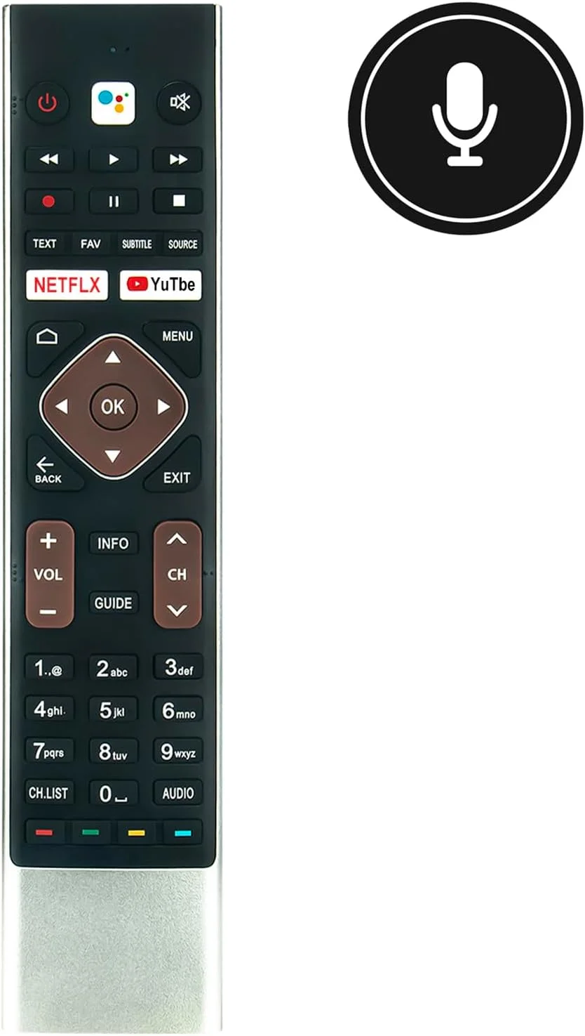 ریموت کنترل جایگزین آلیمتی مناسب برای تلویزیون هوشمند کیوبل مدل QT55GX23 QT65GX93 QT50GX93 QT32GX93