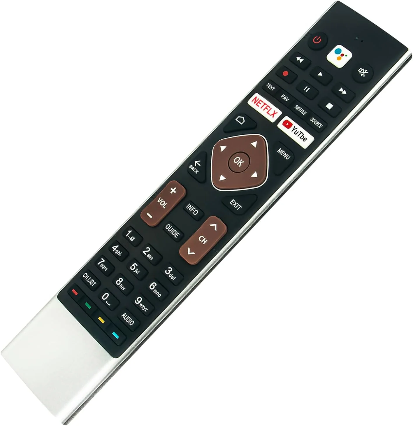 ریموت کنترل جایگزین آلیمتی مناسب برای تلویزیون هوشمند کیوبل مدل QT55GX23 QT65GX93 QT50GX93 QT32GX93