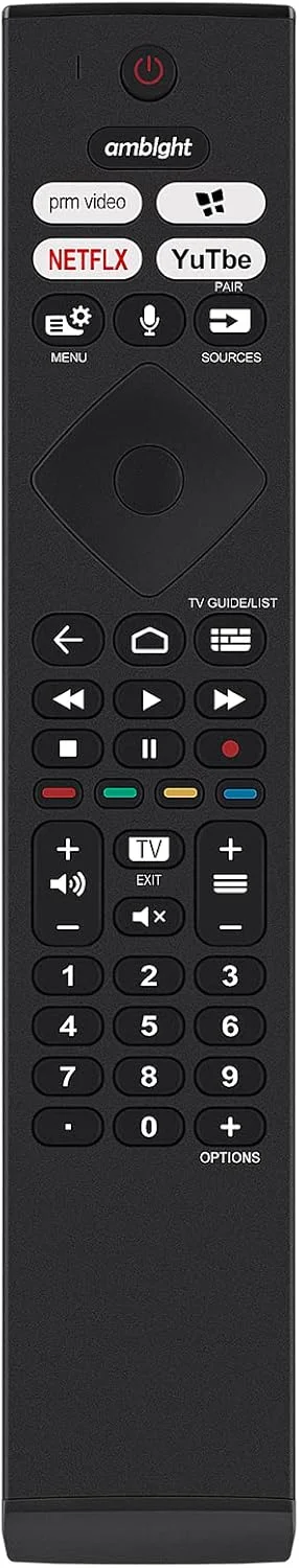 ریموت کنترل جایگزین صوتی Allimity YKF474-B015 سازگار با تلویزیون های 4K فیلیپس مدل 398GM08BEPHN0006HT