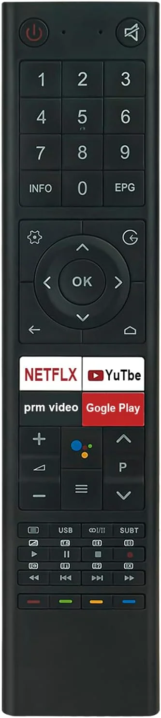 ریموت کنترل صوتی ALLIMITY سازگار با تلویزیون Chiq مدل‌های L32H5 L40H5 U50H6 U55H6 U65H7