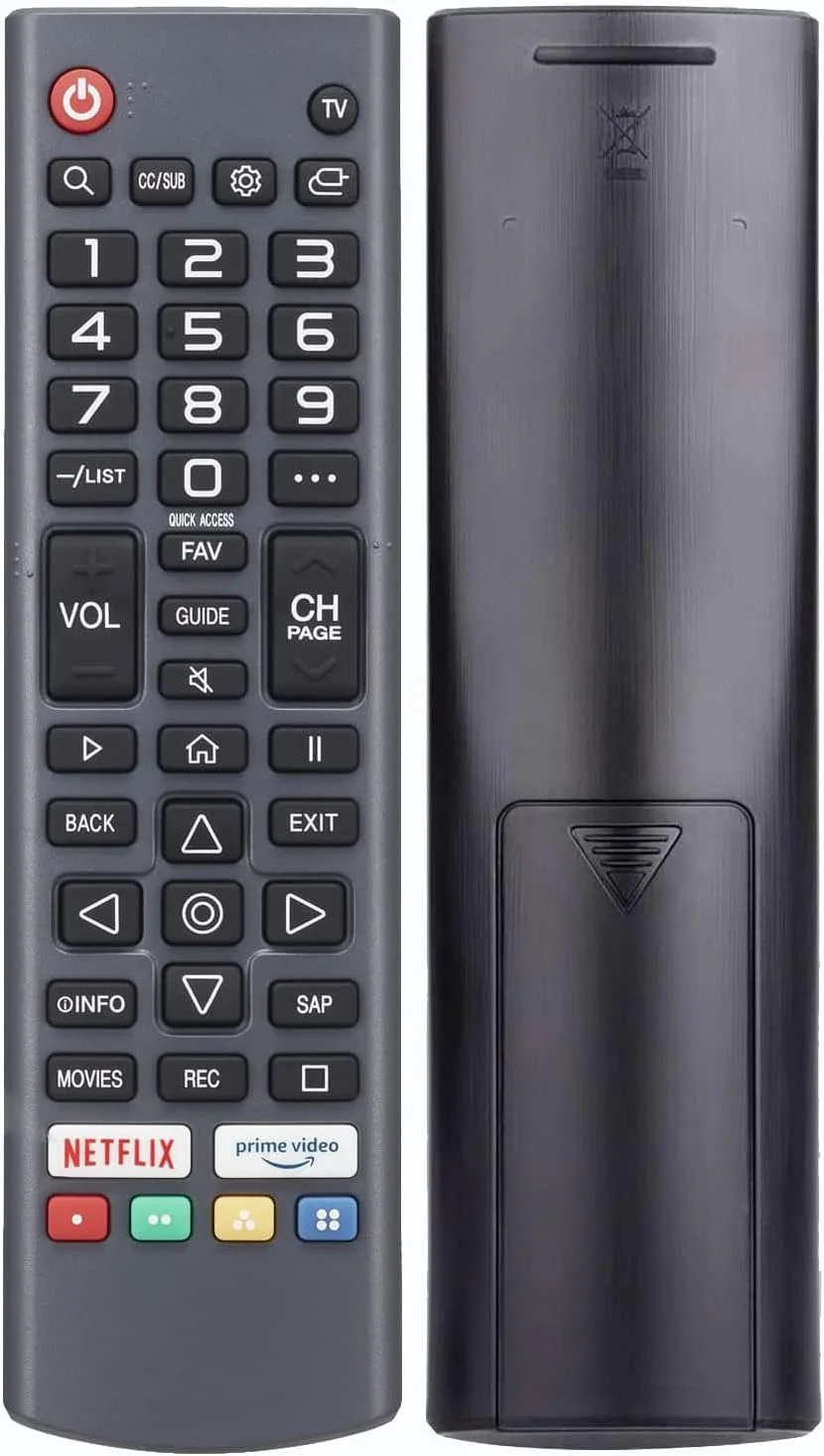 ریموت کنترل یونیورسال AKB76037002 برای تمام تلویزیون های هوشمند ال جی Webos LCD LED OLED UHD HDTV پلاسما مجیک 3D 4K مدل های AKB75095307 AKB75375604 AKB75675304 AKB74915305 AKB76037601