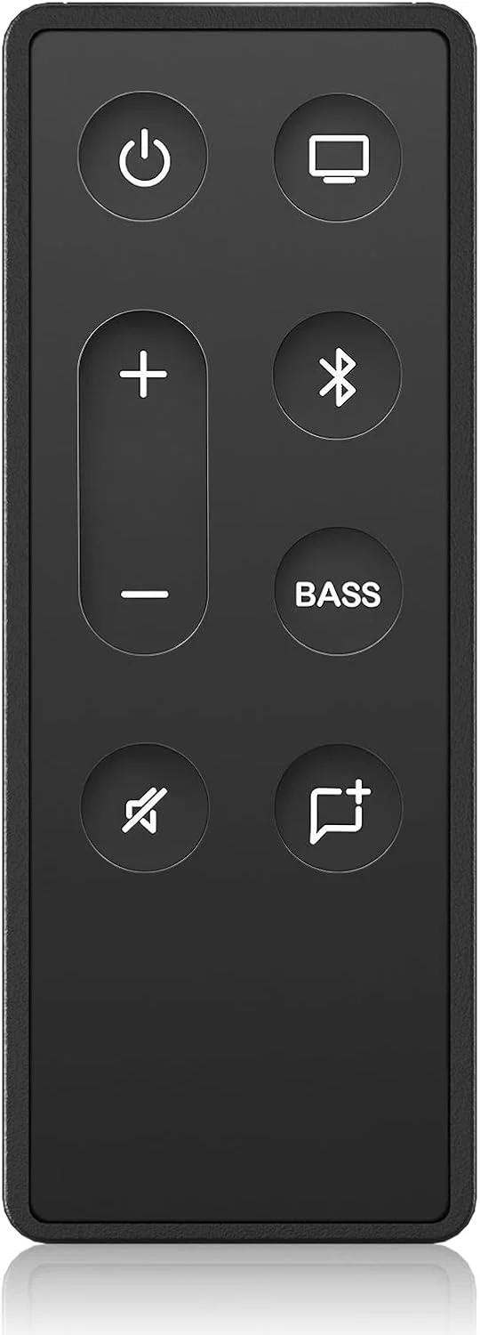 ریموت کنترل جایگزین برای اسپیکر تلویزیون Bose و ساندبار Solo Series II، سازگار با سیستم صوتی تلویزیون Bose Solo 5 10 15 Series II 418775 431974 732522 845194 410376 740928-1120 838309-1100