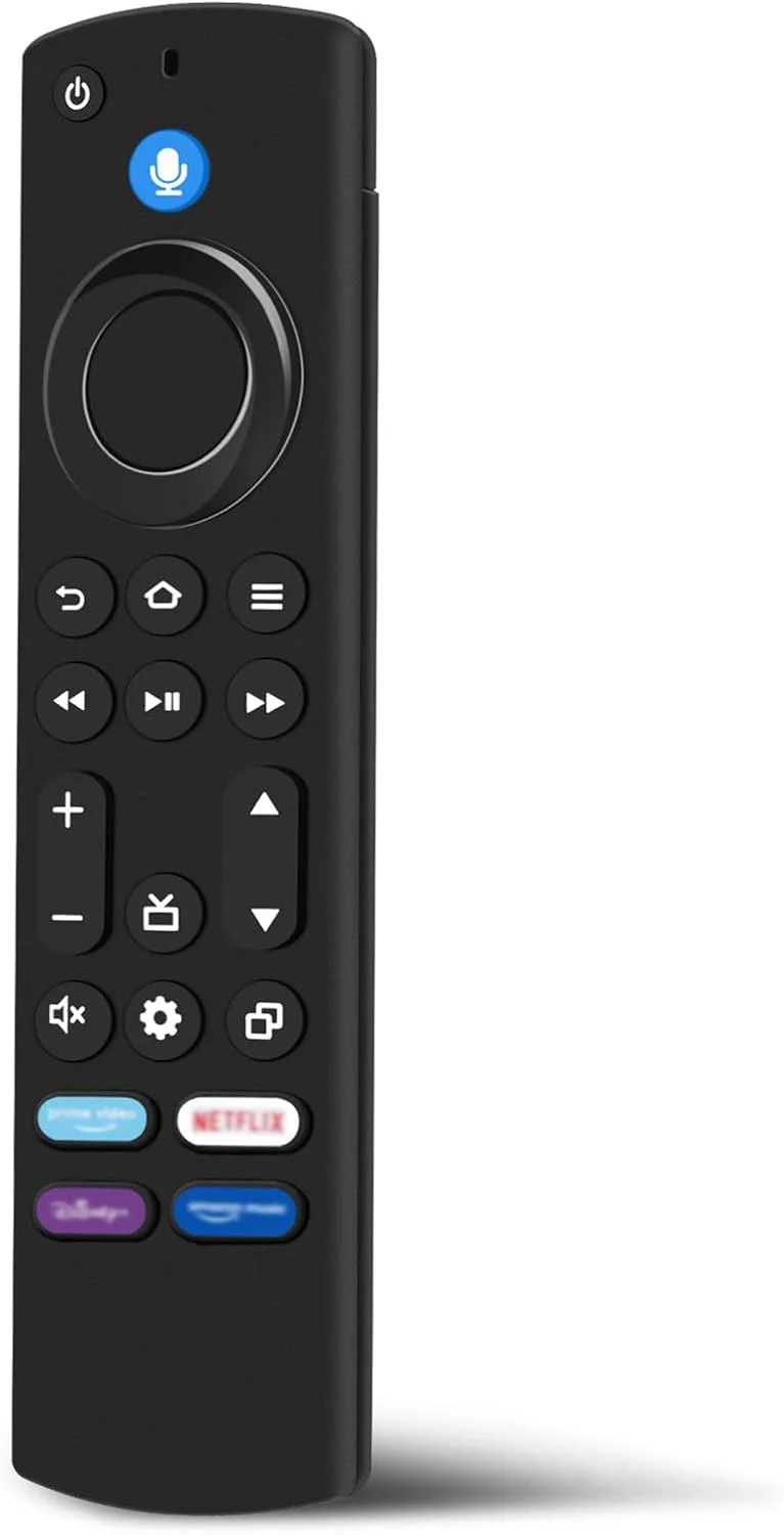ریموت کنترل جایگزین برای AMZ Smart TV Stick (4k، نسل دوم، نسل سوم، Life)، برای AMZ Smart TV Cube (نسل اول، نسل دوم، نسل سوم)، برای AMZ Smart TV (Insignia، Pioneer)