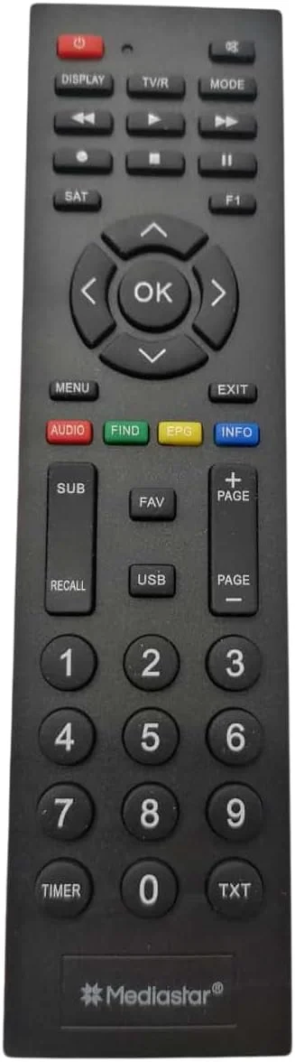 ریموت کنترل جایگزین سازگار با رسیور مدیا استار