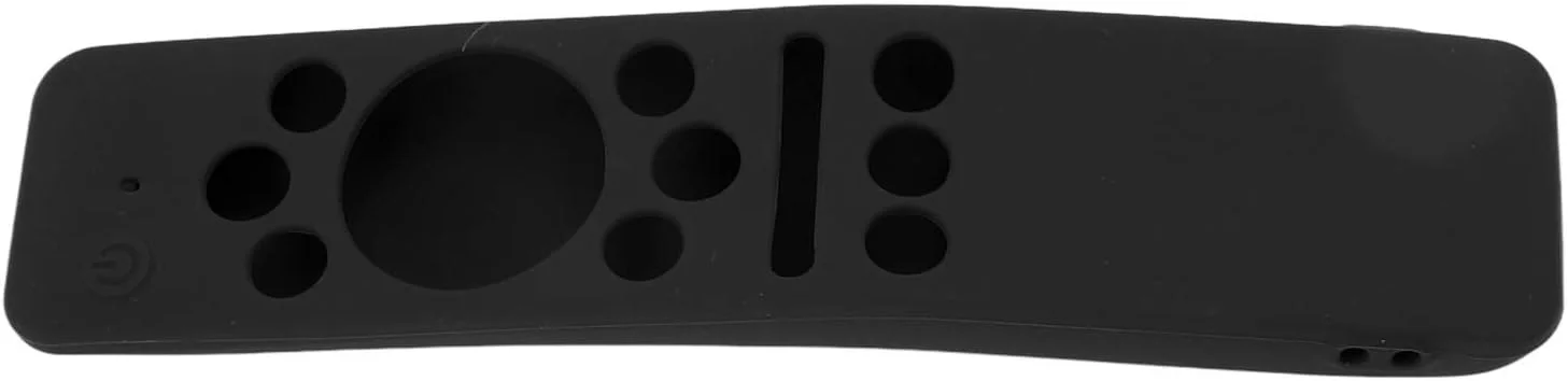 کاور کنترل از راه دور، قاب سیلیکونی کنترل تلویزیون برای کنترل از راه دور تلویزیون هوشمند سامسونگ مدل BN59 01259E 1259B 1312A 1312B (مشکی)