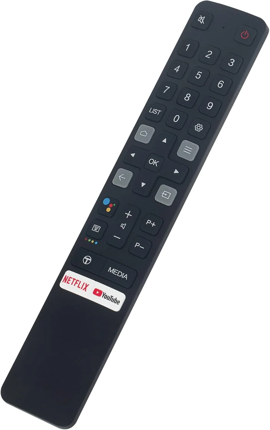 ریموت کنترل صوتی جایگزین RC901V FMR1 مناسب برای تلویزیون هوشمند مدل‌های: 55S430 40A325 40S330 40S6500 40S6500FS 43S430 65Q637 55Q637 40S334 32S334 55S434 43S434 55S434CA 65P8 65P8S 65S434 70S430 75S434