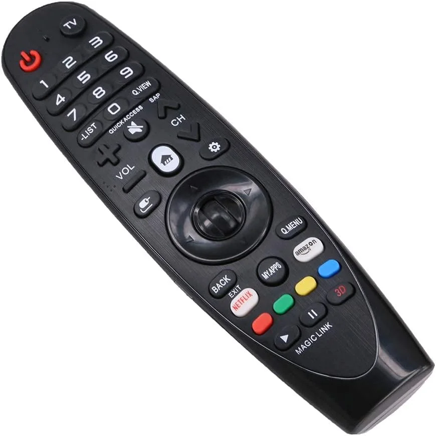 ریموت کنترل مادون قرمز جایگزین Nano Classic MR18BA سازگار با تلویزیون های هوشمند ال جی بدون عملکرد صوتی/عملکرد ماوس.