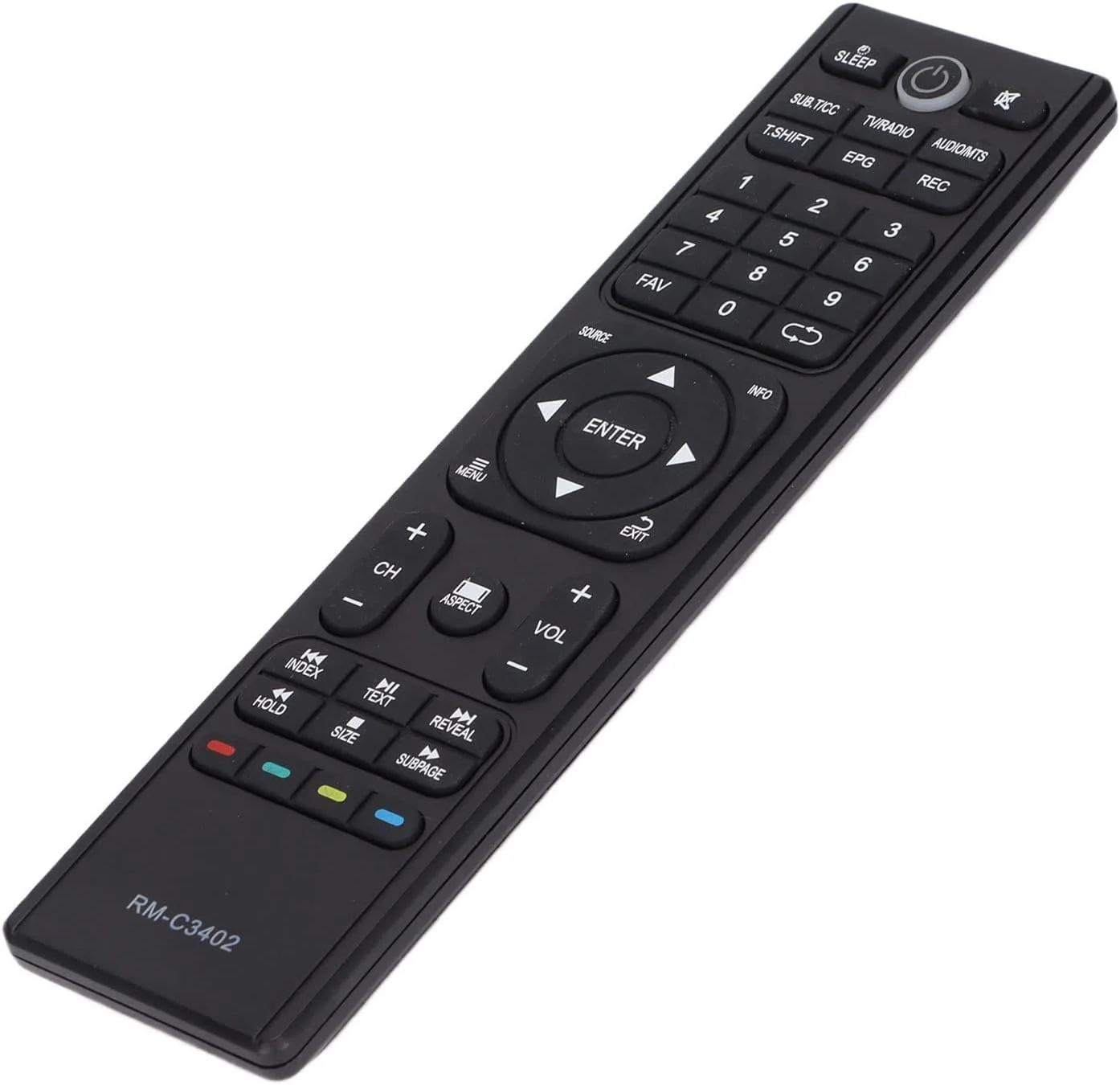 ریموت کنترل تلویزیون Meiyya، کنترل از راه دور بادوام و قابل تعویض برای تلویزیون Jvc