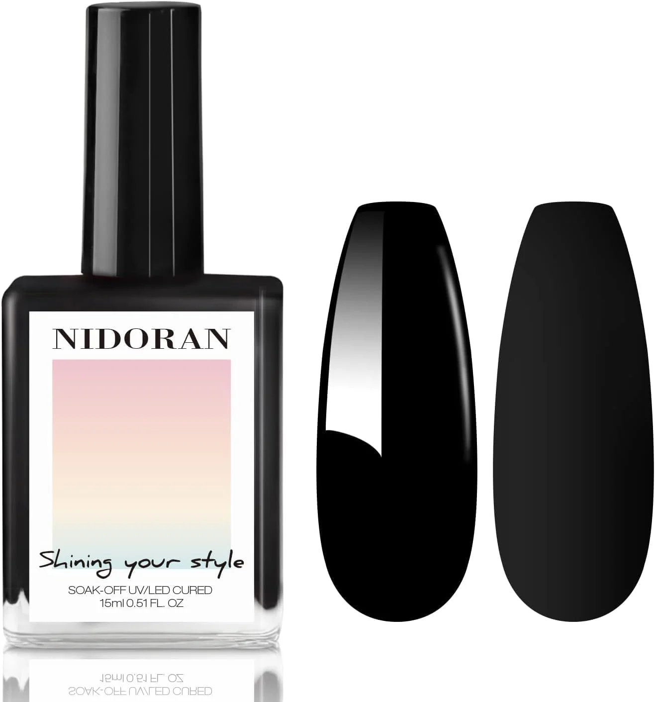 لاک ژل نیتاکو، 15 میلی لیتر، لاک ژل مشکی، لاک ناخن LED، مانیکور ناخن، هنر ناخن DIY سالن در خانه لاک ژل نیتاکو، 15 میلی لیتر، لاک ژل مشکی، لاک ناخن LED، مانیکور ناخن، هنر ناخن DIY سالن در خانه