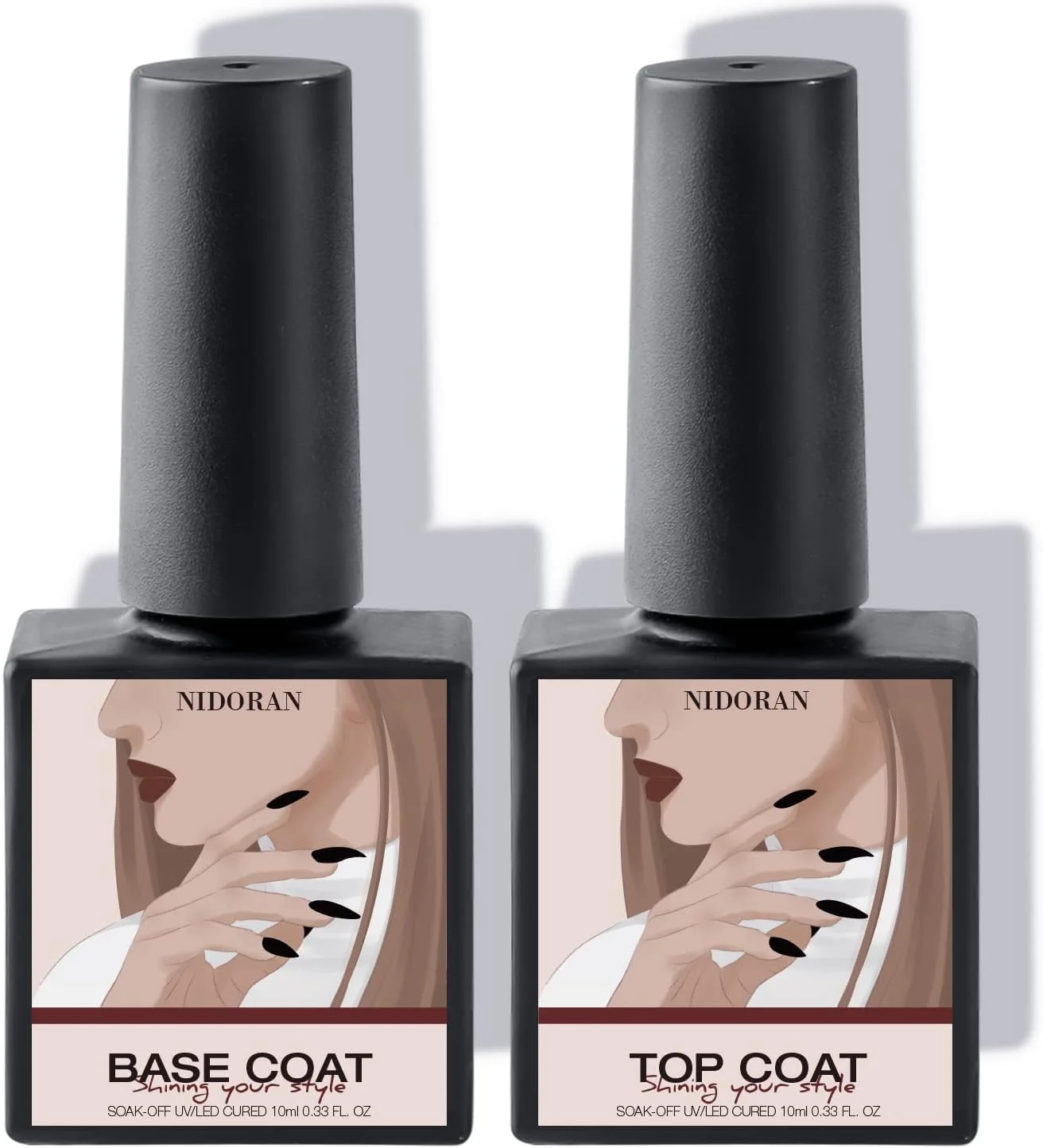 لاک ژل تاپ کت نیتاکو، ست دو عددی 10 میلی لیتری بیس کت و تاپ کت بدون نیاز به دستمال - درخشش براق، ماندگاری طولانی، مناسب استفاده با لامپ LED برای سالن های ناخن و استفاده شخصی در خانه لاک ژل تاپ کت نیتاکو، ست دو عددی 10 میلی لیتری بیس کت و تاپ کت بدون نیاز به دستمال - درخشش براق، ماندگاری طولانی، مناسب استفاده با لامپ LED برای سالن های ناخن و استفاده شخصی در خانه