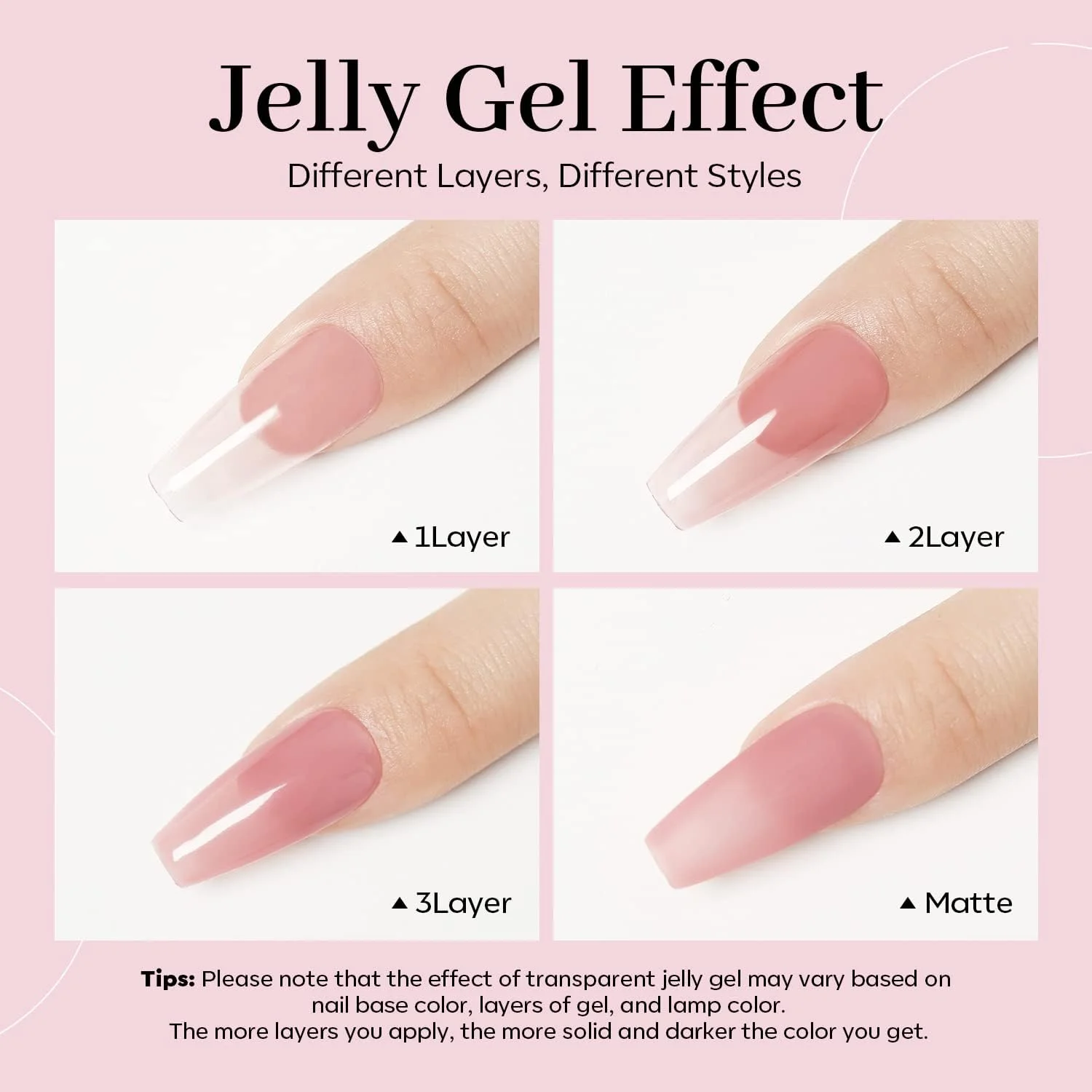 لاک ژل ناخن صورتی کالباسی مدلونز، 1 عدد 15 میلی لیتری، لاک ژل صورتی شفاف ژله ای، مناسب برای استفاده در منزل و سالن، هدیه ای برای دختران و زنان لاک ژل ناخن صورتی کالباسی مدلونز، 1 عدد 15 میلی لیتری، لاک ژل صورتی شفاف ژله ای، مناسب برای استفاده در منزل و سالن، هدیه ای برای دختران و زنان