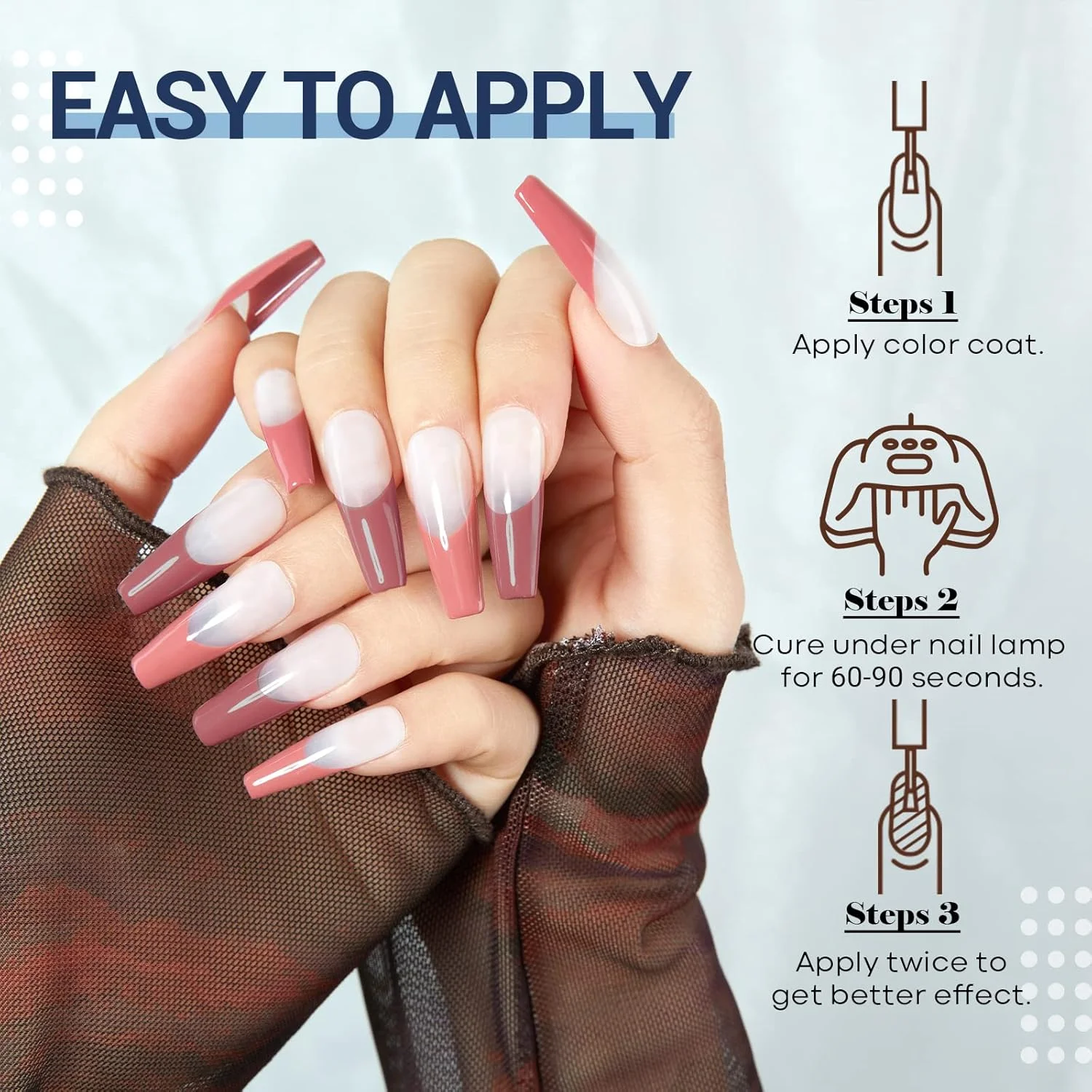 ست لاک ژل مدلونز، 6 رنگ صورتی کالباسی، آبی، قرمز، مناسب تمام فصول، طراحی ناخن، مناسب استفاده در خانه و سالن، هدیه برای خانم ها و دختران