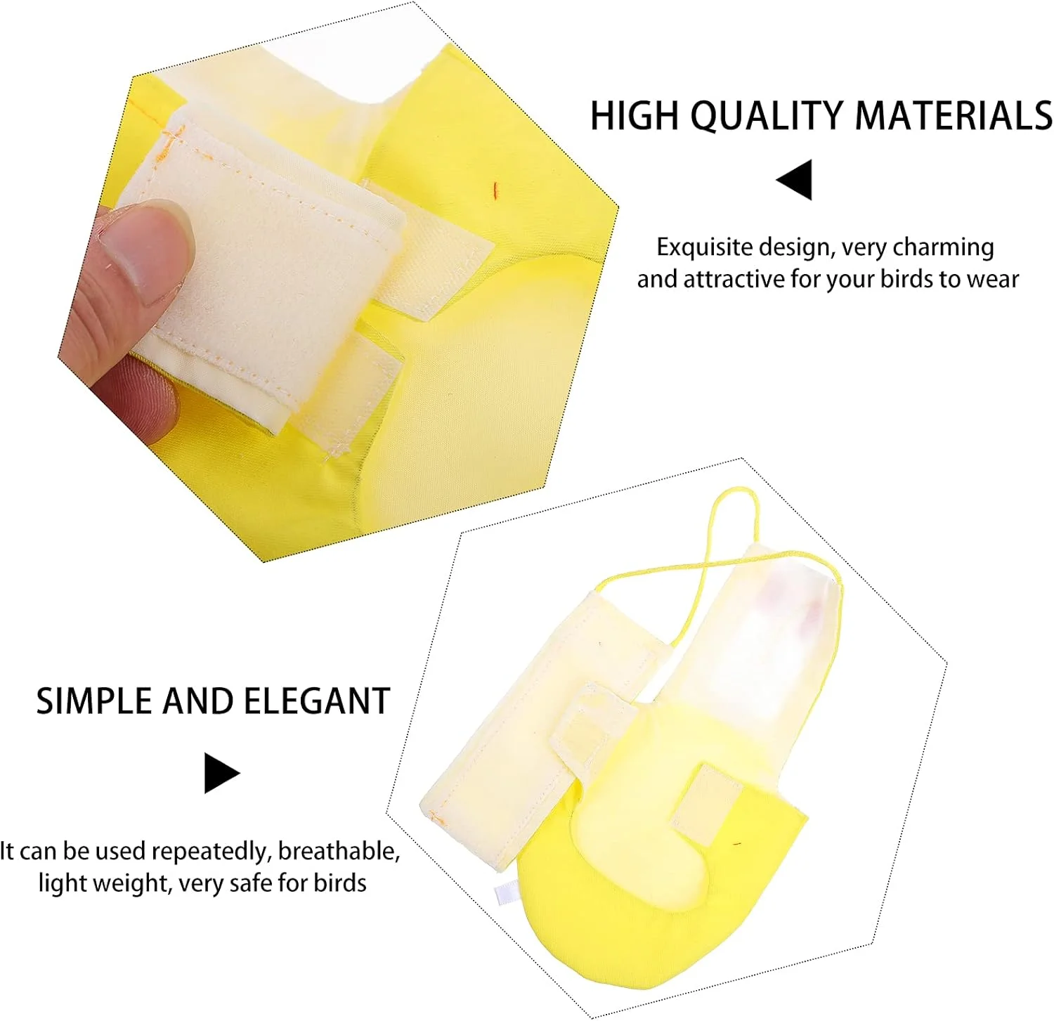 پوشک پرندگان طوطی، لباس پرواز پاپیونی پرنده، مناسب و کاربردی برای حیوانات خانگی پرنده پوشک پرندگان طوطی، لباس پرواز پاپیونی پرنده، مناسب و کاربردی برای حیوانات خانگی پرنده
