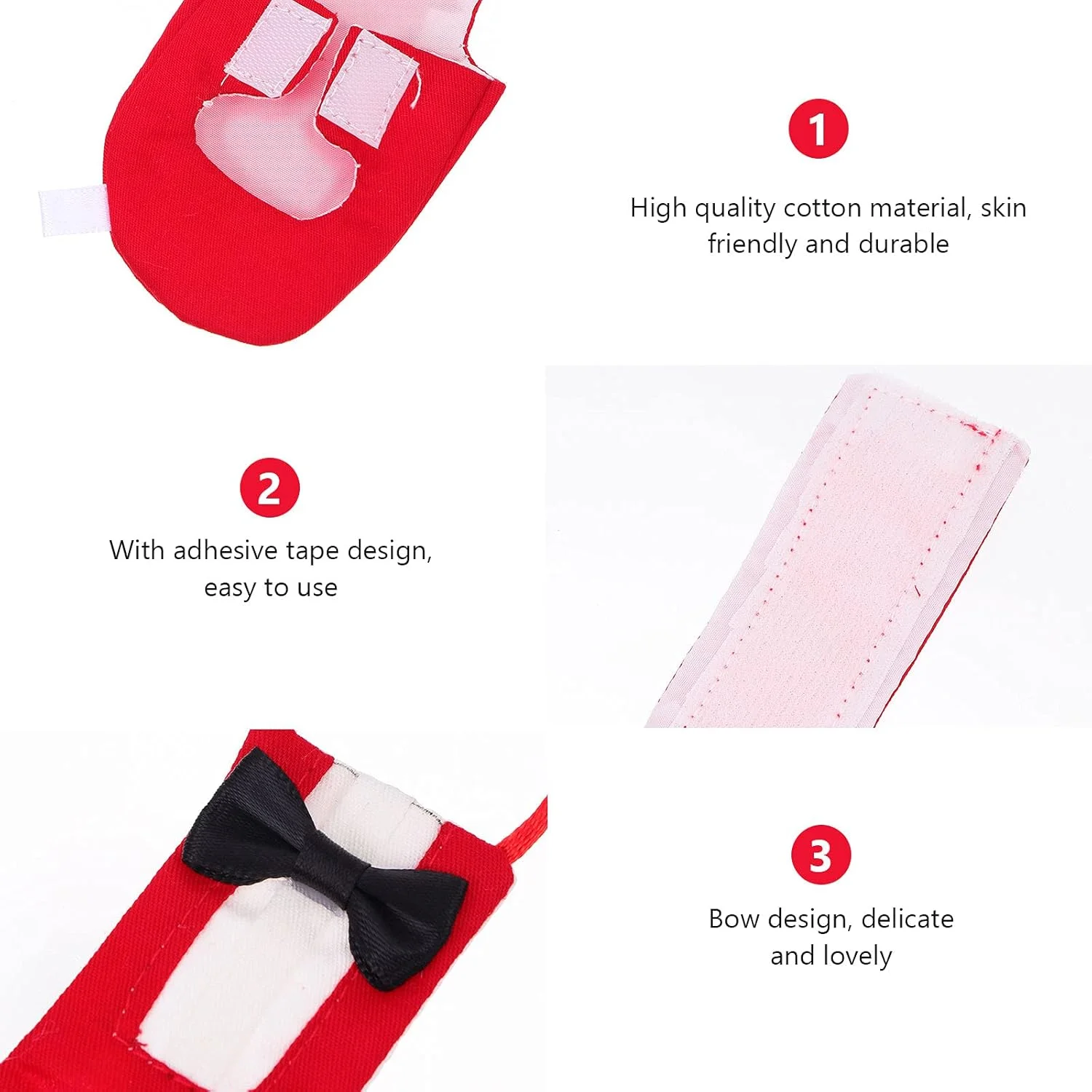 لباس پرواز طوطی با طرح پاپیون، مناسب و کاربردی برای حیوانات خانگی