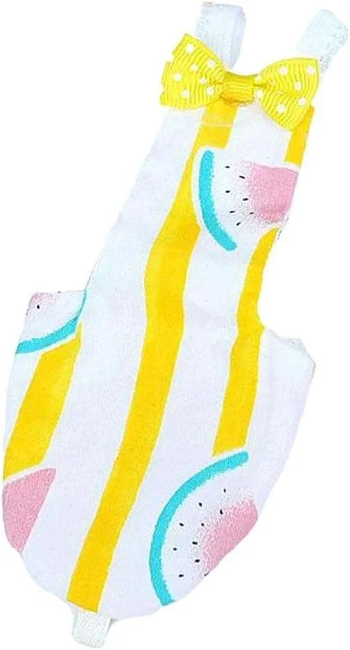 پوشک پرنده پاکی، لباس پرواز پوشیدنی و قابل شستشو برای طوطی برزیلی، مرغ عشق، عروس هلندی، کبوتر، حیوانات خانگی کوچک و متوسط - طرح هندوانه