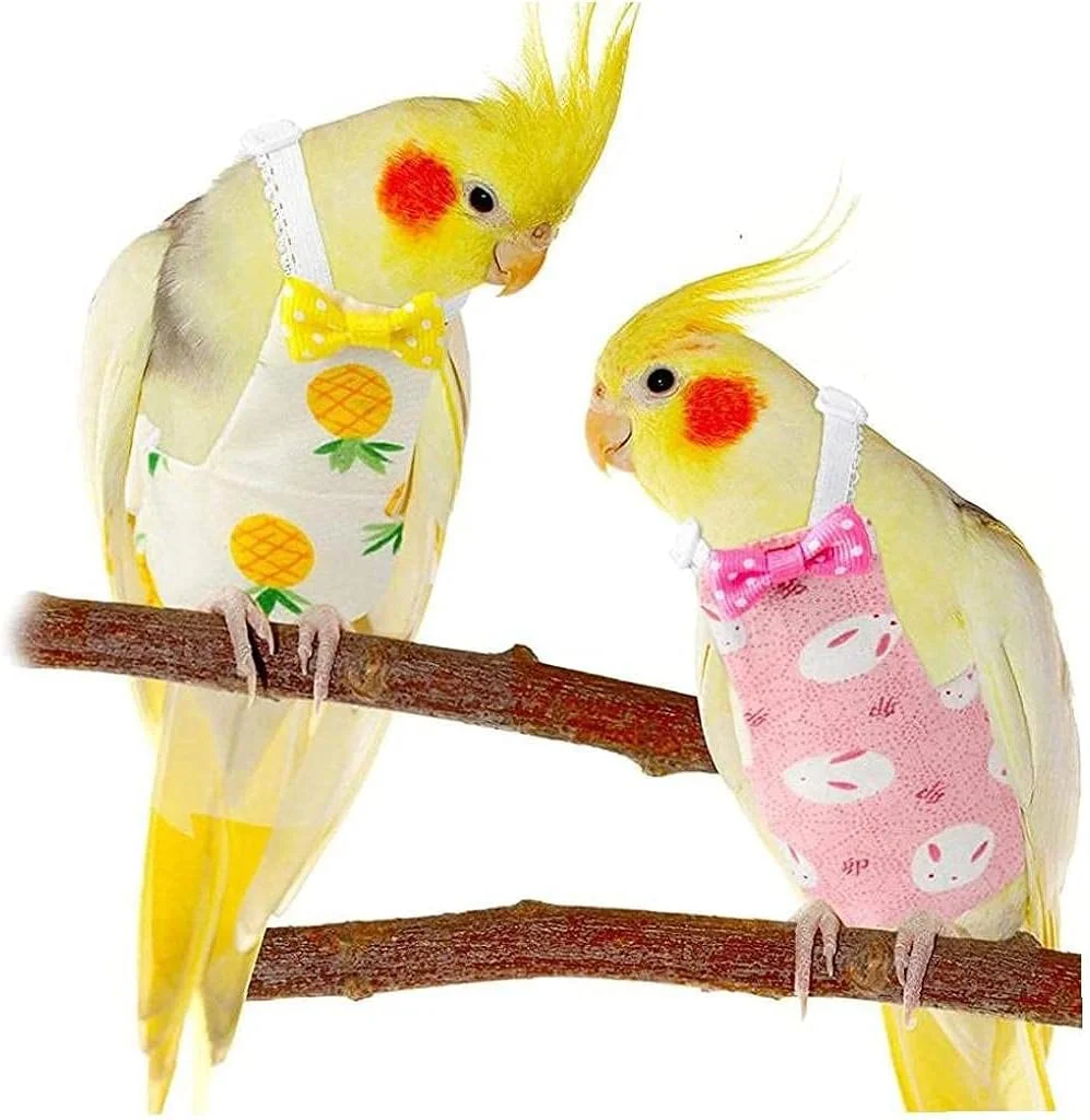 پوشک پرنده PAKEY، لباس پرواز، آستر قابل شستشو و استفاده مجدد، لباس محافظ طوطی با لایه داخلی ضد آب، طرح خرگوش زیبا، صورتی M پوشک پرنده PAKEY، لباس پرواز، آستر قابل شستشو و استفاده مجدد، لباس محافظ طوطی با لایه داخلی ضد آب، طرح خرگوش زیبا، صورتی M