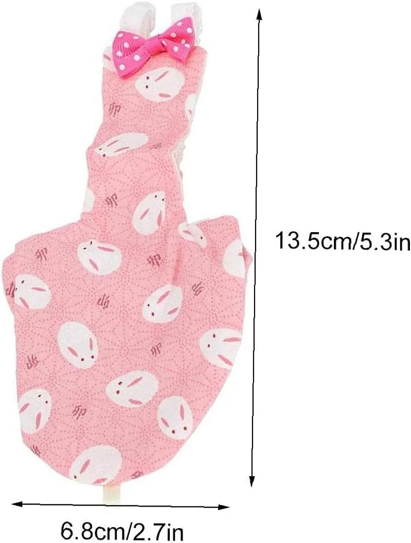 پوشک پرنده PAKEY، لباس پرواز، آستر قابل شستشو و استفاده مجدد، لباس محافظ طوطی با لایه داخلی ضد آب، طرح خرگوش زیبا، صورتی M پوشک پرنده PAKEY، لباس پرواز، آستر قابل شستشو و استفاده مجدد، لباس محافظ طوطی با لایه داخلی ضد آب، طرح خرگوش زیبا، صورتی M