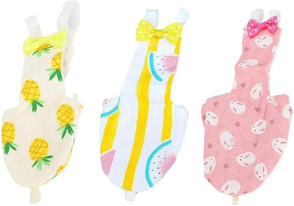 پوشک پرنده پاکی، لباس پرواز پوشیدنی و قابل شستشو برای طوطی برزیلی، مرغ عشق، عروس هلندی، کبوتر، حیوانات خانگی کوچک و متوسط - طرح هندوانه