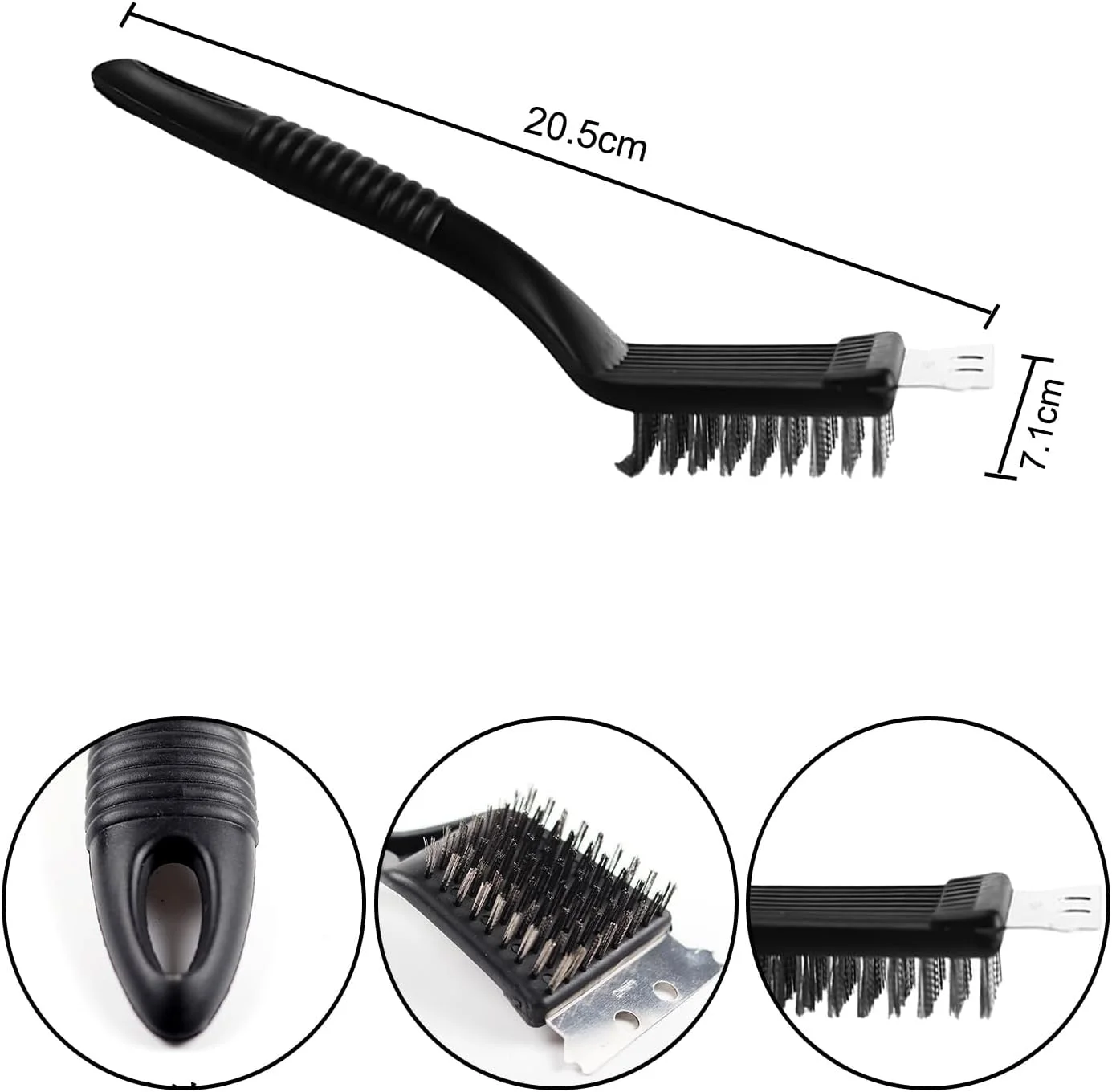 برس تمیز کننده فضولات پرندگان MFUOE با دسته بلند استیل ضد زنگ، برس تمیز کننده قفس لوازم حیوانات خانگی، ابزار تمیز کردن مدفوع طوطی