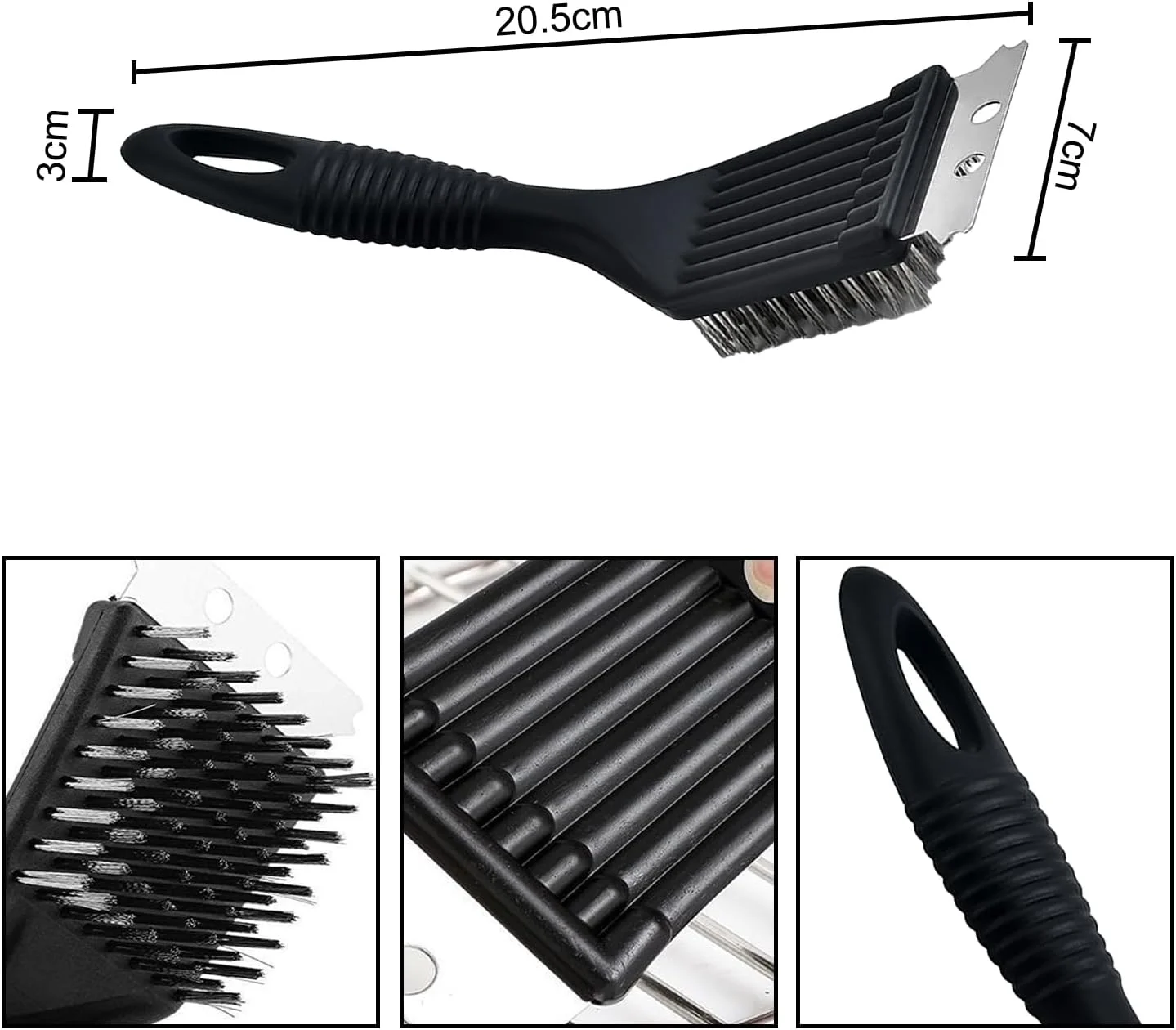 MEISH برس تمیز کننده قفس پرنده 2 عددی، برس تمیز کننده فضولات حیوانات خانگی، تمیز کننده قفس حیوانات، لوازم پرندگان، تمیز کردن قفس حیوانات خانگی برای پرندگان طوطی