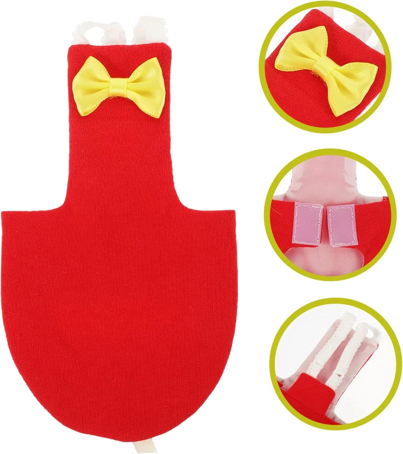 پوشک پرندگان پرنده پروازی Macabuns پوشک پرندگان کوچک پوشک کبوتر پوشک طوطی لباس پرواز پوشک پرندگان محافظ لباس پرندگان پوشک پنبه ای King Strap 2 عددی