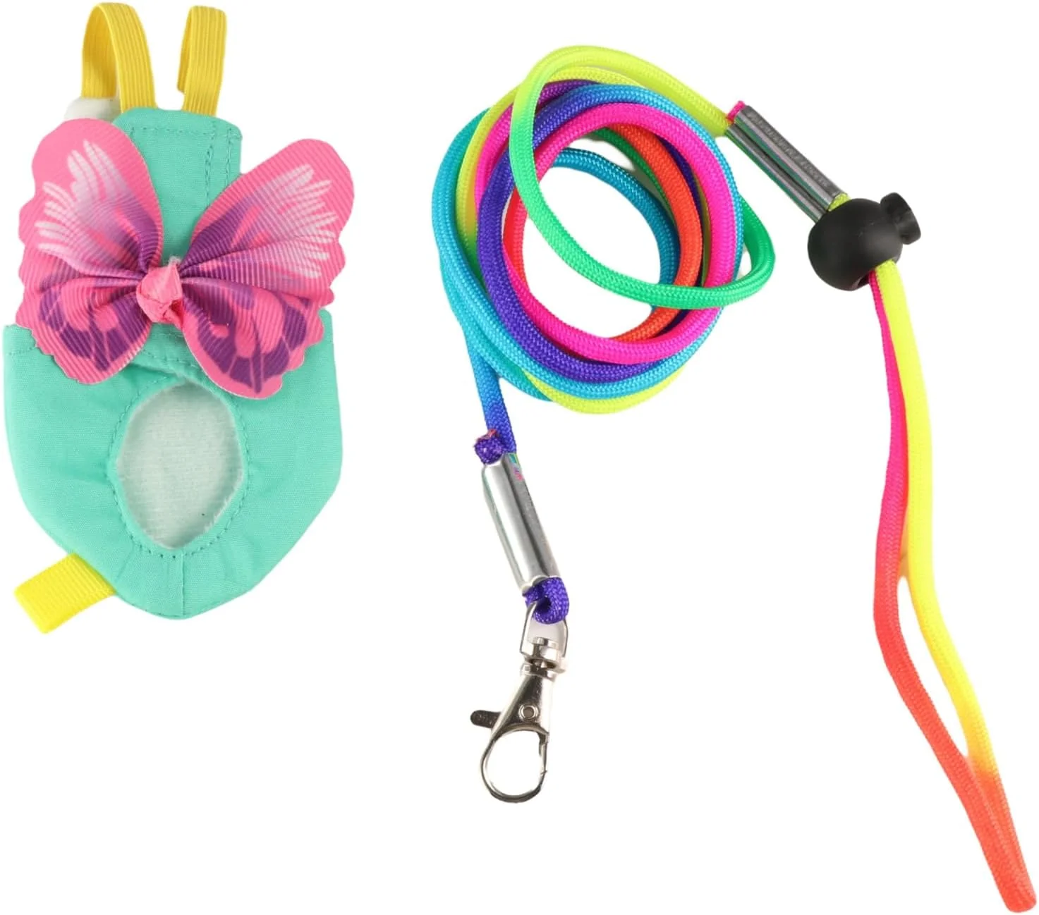 جلیقه پرواز طوطی Leadigol، مهار پروانه ای، طناب آموزش ضد گاز گرفتن طوطی در فضای باز، جلیقه پرنده خانگی، پوشک پرنده، مهار و افسار، لباس پرنده، پوشک ریکاوری پاراکیت