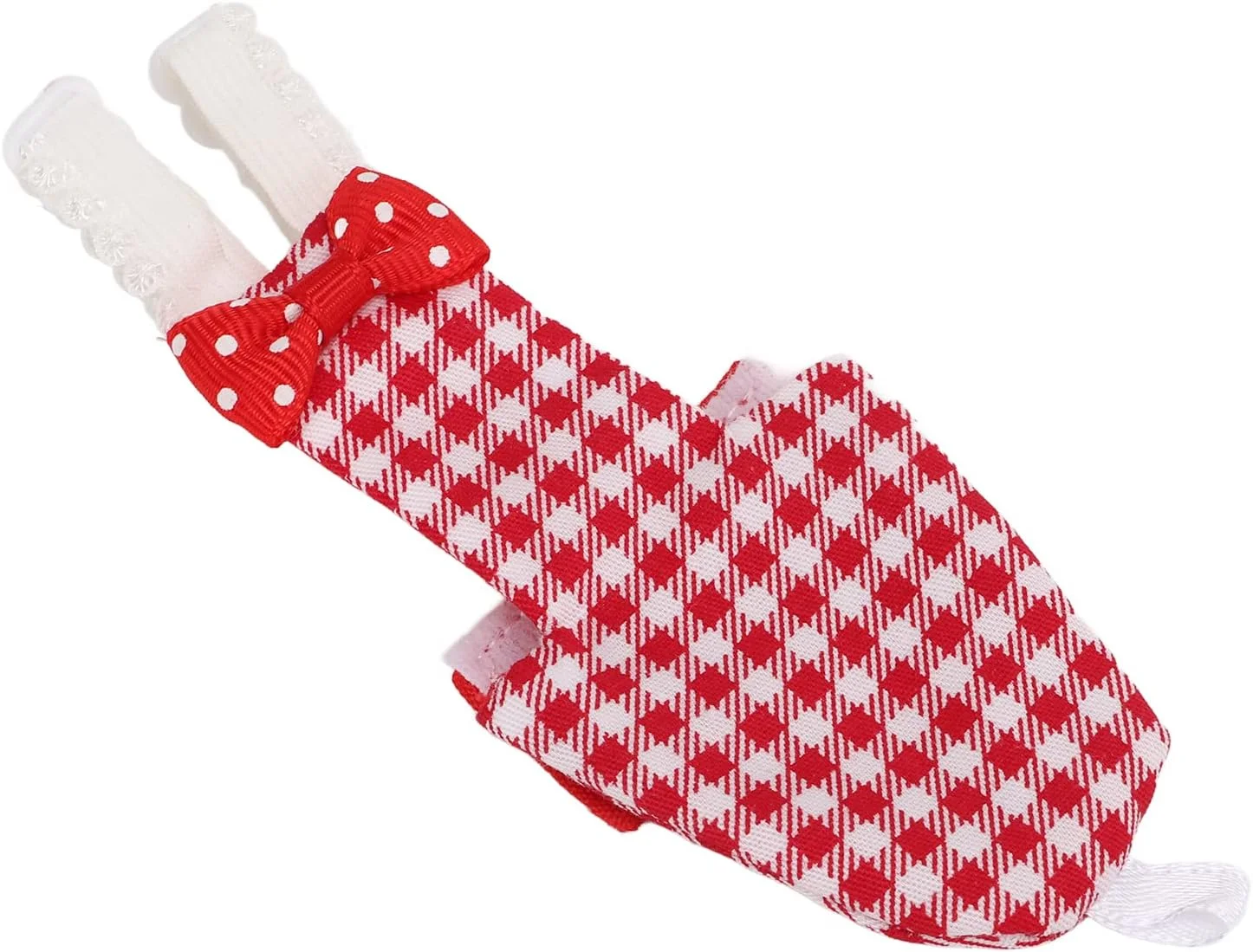 پوشک طوطی Juicemoo، لباس طوطی پنبه ای ضد آب طرح شطرنجی قرمز مناسب برای پاراکیت، مرغ عشق و ماکائو (سایز S، طرح شطرنجی قرمز)