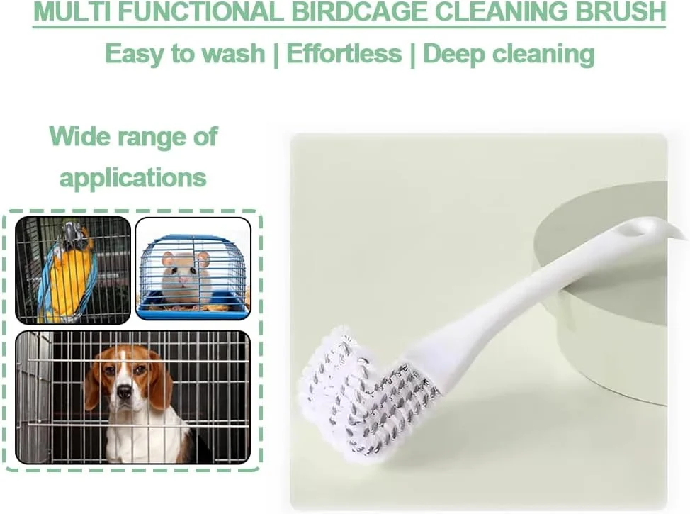برس تمیز کننده قفس پرنده با دسته بلند و بیلچه - برس حذف فضولات بدون زحمت برای قفس های طوطی، نشیمنگاه ها و لوازم جانبی حیوانات خانگی. ابزار تمیز کننده بادوام و آسان برای استفاده برای دوستداران پرندگان (1) برس تمیز کننده قفس پرنده با دسته بلند و بیلچه - برس حذف فضولات بدون زحمت برای قفس های طوطی، نشیمنگاه ها و لوازم جانبی حیوانات خانگی. ابزار تمیز کننده بادوام و آسان برای استفاده برای دوستداران پرندگان (1)