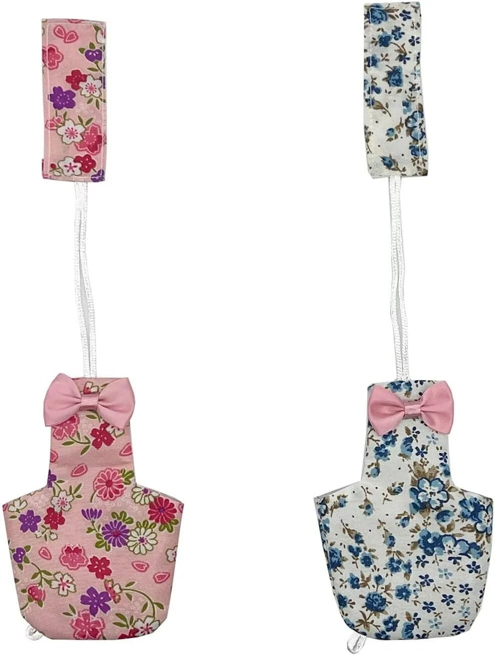 لاتیوبرو 2 عدد پوشک پرنده طرح صورتی و آبی قابل شستشو و استفاده مجدد برای طوطی، مرغ عشق و عروس هلندی لاتیوبرو 2 عدد پوشک پرنده طرح صورتی و آبی قابل شستشو و استفاده مجدد برای طوطی، مرغ عشق و عروس هلندی