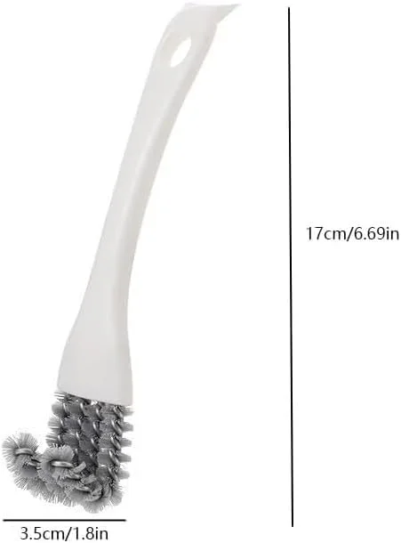 برس تمیز کننده قفس پرنده 2 در 1، 2 عدد، 6.7 * 1.8 اینچ، سر برس منحنی و اسکراپر استیل ضد زنگ، ابزار تمیز کننده چند منظوره خانگی برای میله های نشیمن طوطی، قفس ها و محوطه های حیوانات برس تمیز کننده قفس پرنده 2 در 1، 2 عدد، 6.7 * 1.8 اینچ، سر برس منحنی و اسکراپر استیل ضد زنگ، ابزار تمیز کننده چند منظوره خانگی برای میله های نشیمن طوطی، قفس ها و محوطه های حیوانات