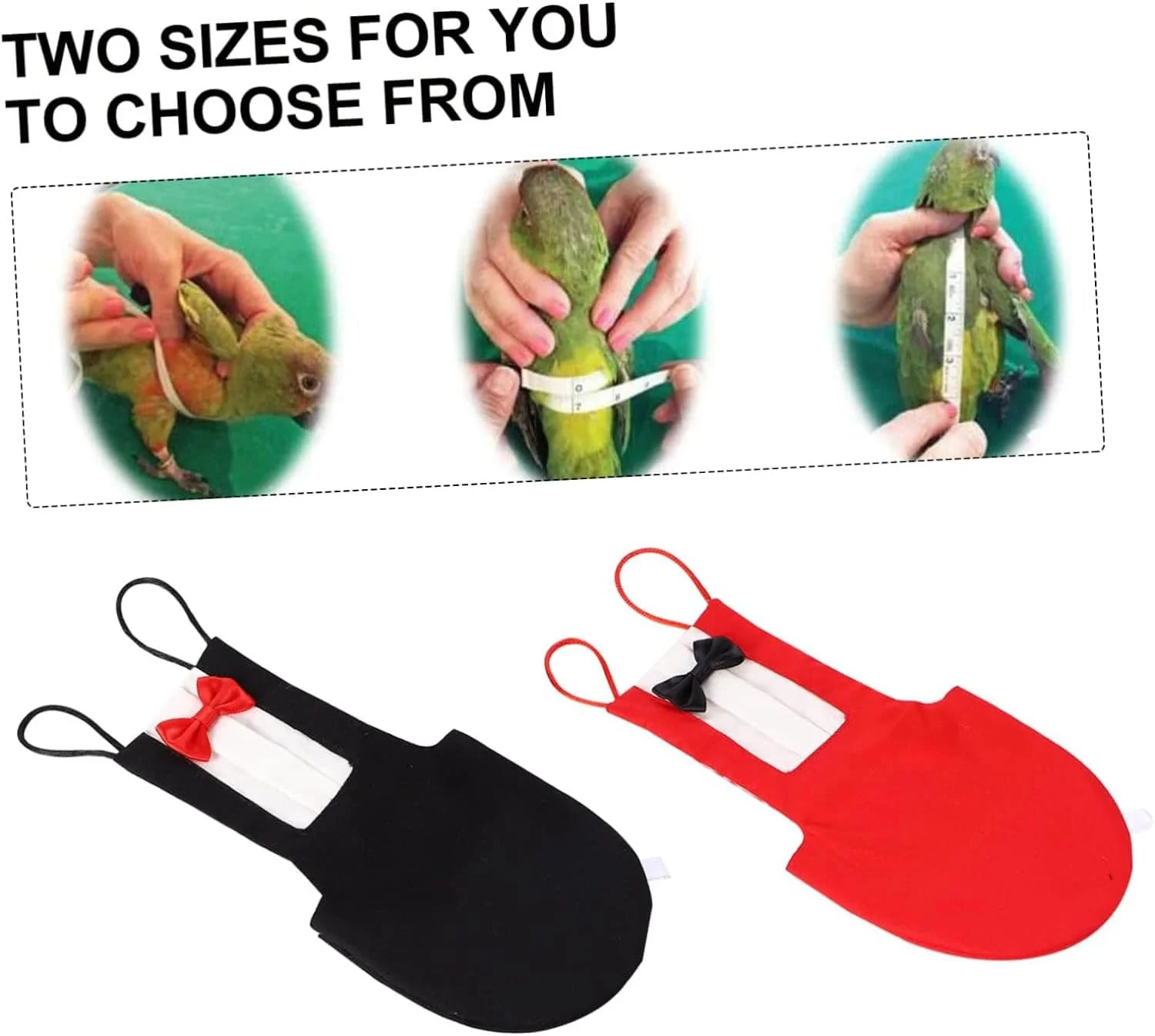 پوشک طوطی Joyzzz، بسته 2 عددی لباس پرواز طوطی سایز XL قابل شستشو، لباس پرنده تنفسی، لباس پرواز طوطی، لباس پرنده برای طوطی ماکائو، خاکستری آفریقایی، مرغ عشق، طوطی کوتوله پوشک طوطی Joyzzz، بسته 2 عددی لباس پرواز طوطی سایز XL قابل شستشو، لباس پرنده تنفسی، لباس پرواز طوطی، لباس پرنده برای طوطی ماکائو، خاکستری آفریقایی، مرغ عشق، طوطی کوتوله