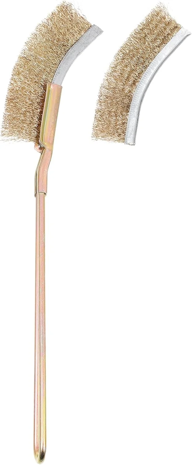 FRCOLOR 4 ست برس تمیز کننده قفس پرنده، لوازم تمیز کردن پرنده، برس تمیز کننده قفس، ابزار تمیز کردن مرغداری، برس تمیز کننده پرنده، تمیز کننده مدفوع پرنده، برس کوچک مسی، پرنده خانگی استیل ضد زنگ