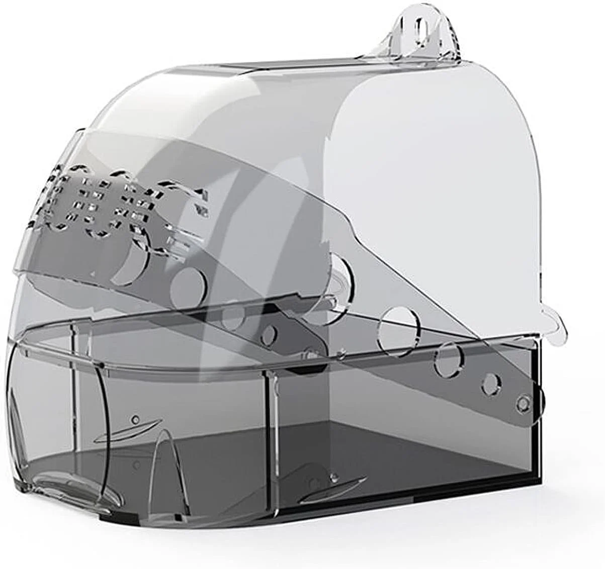 حمام پرنده دوستی برای قفس، حمام شفاف طوطی، حمام پرنده آویز