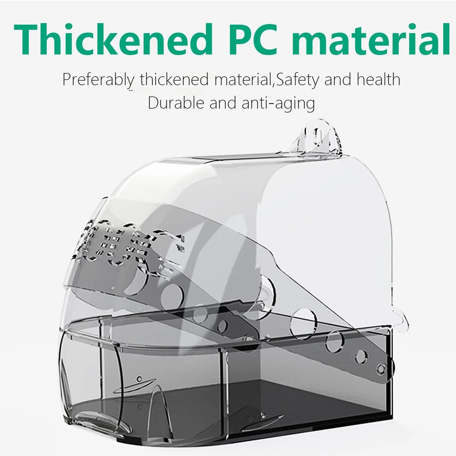 حمام پرنده دوستی برای قفس، حمام شفاف طوطی، حمام پرنده آویز