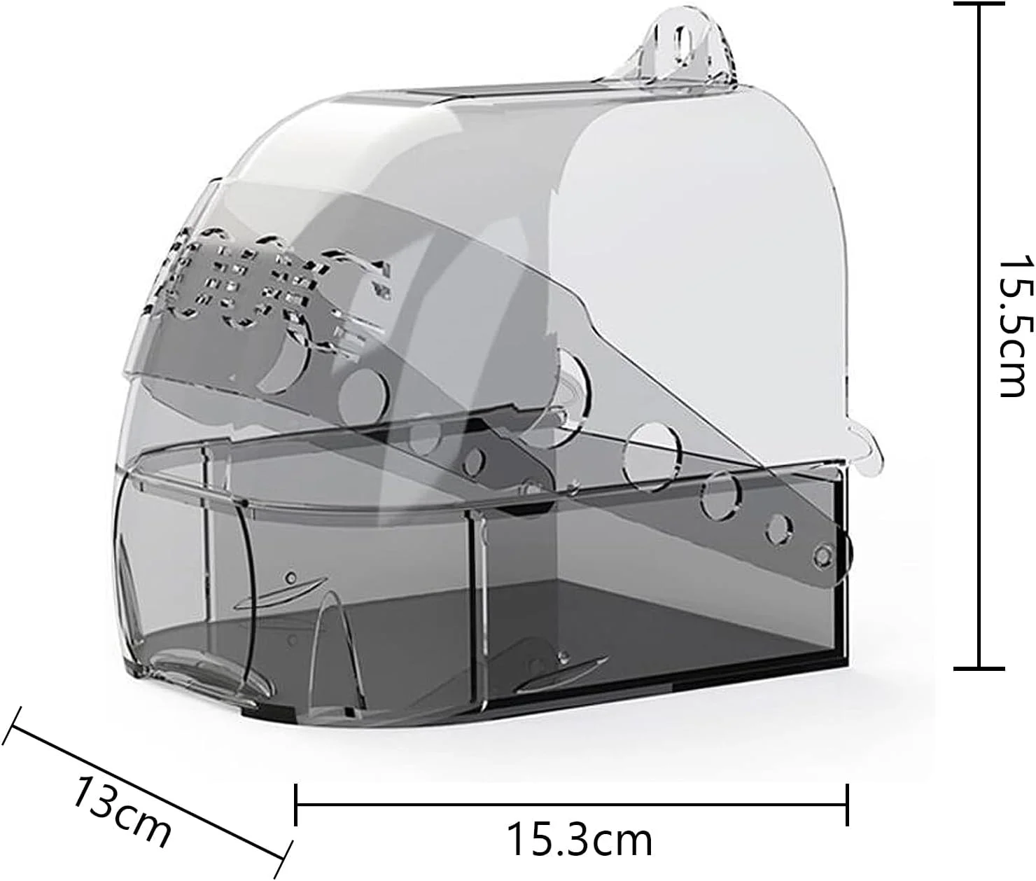 حمام پرنده دوستی برای قفس، حمام شفاف طوطی، حمام پرنده آویز