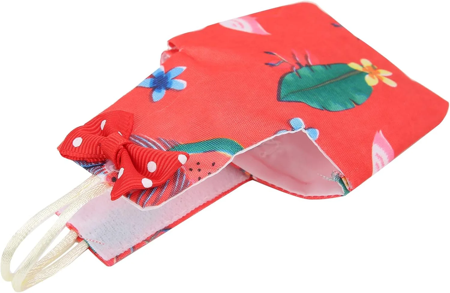 پوشک پرنده فولانی، لباس پرواز پرندگان تنفسی برای طوطی ها و کبوترها (S، فلامینگو)