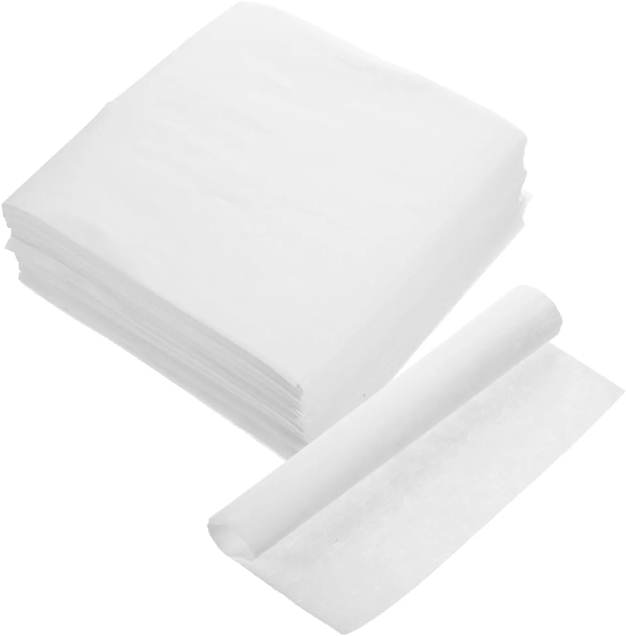 300 عدد پد یکبار مصرف قفس پرنده فوندوتین، ورقه‌های پارچه‌ای غیر بافته جاذب و قابل برش، مناسب برای قفس‌های طوطی، لوازم قفس پرنده بسیار بزرگ 31x25 سانتی‌متر