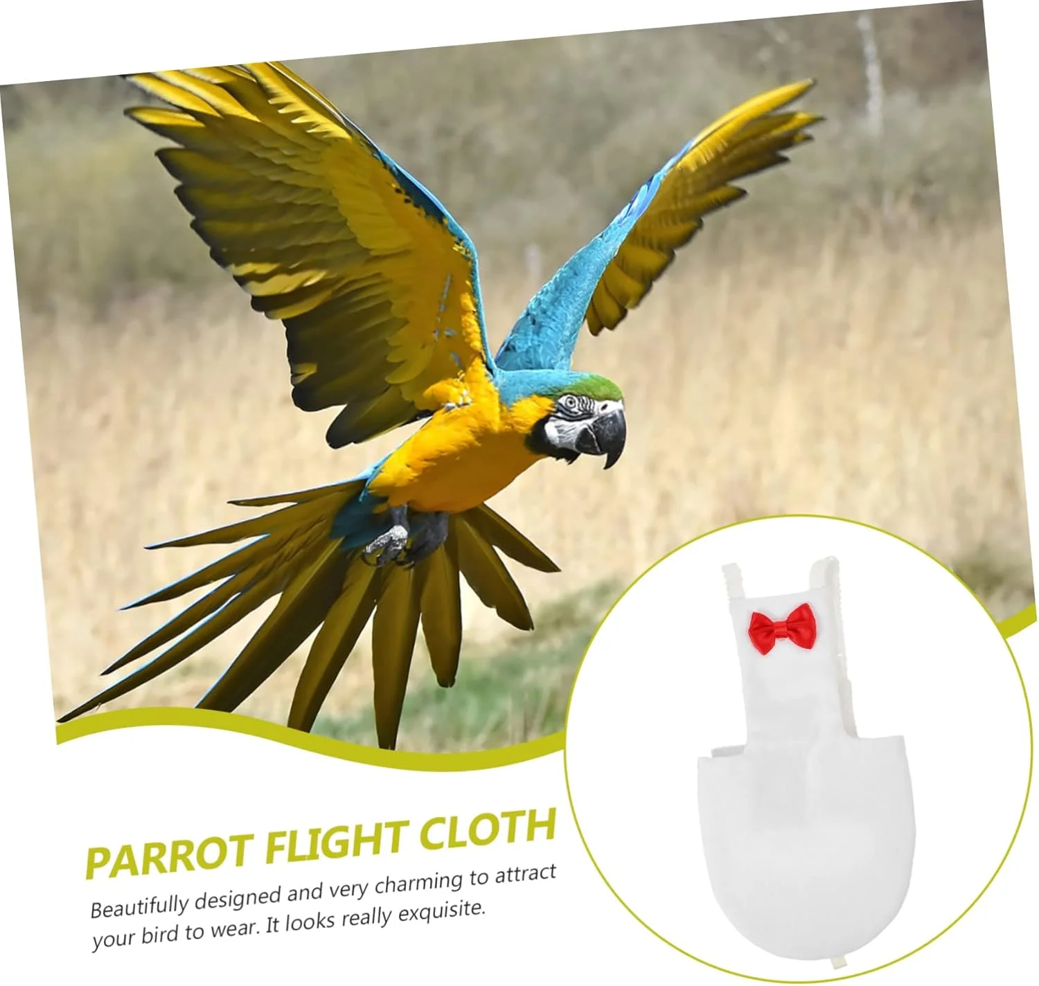 3 عدد پوشک پرنده پرواز کننده، لباس قفس ماکائو، لباس حیوانات خانگی، مهار پرنده، پوشک پرواز پرنده، لباس طوطی حیوانات خانگی، لباس پوشک عروس هلندی برای پرندگان، لباس پرنده برای پوشک عروس هلندی برای پرندگان کوچک