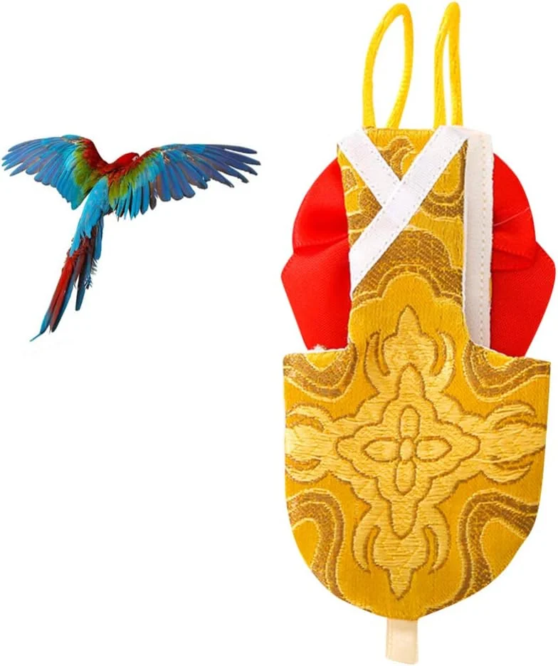 لباس پرواز پرندگان، پوشک پرنده، پوشک قابل شستشو برای طوطی، مناسب برای مرغ عشق، عروس هلندی، مینی ماکائو، باجریگار، قناری (سایز M زرد) لباس پرواز پرندگان، پوشک پرنده، پوشک قابل شستشو برای طوطی، مناسب برای مرغ عشق، عروس هلندی، مینی ماکائو، باجریگار، قناری (سایز M زرد)