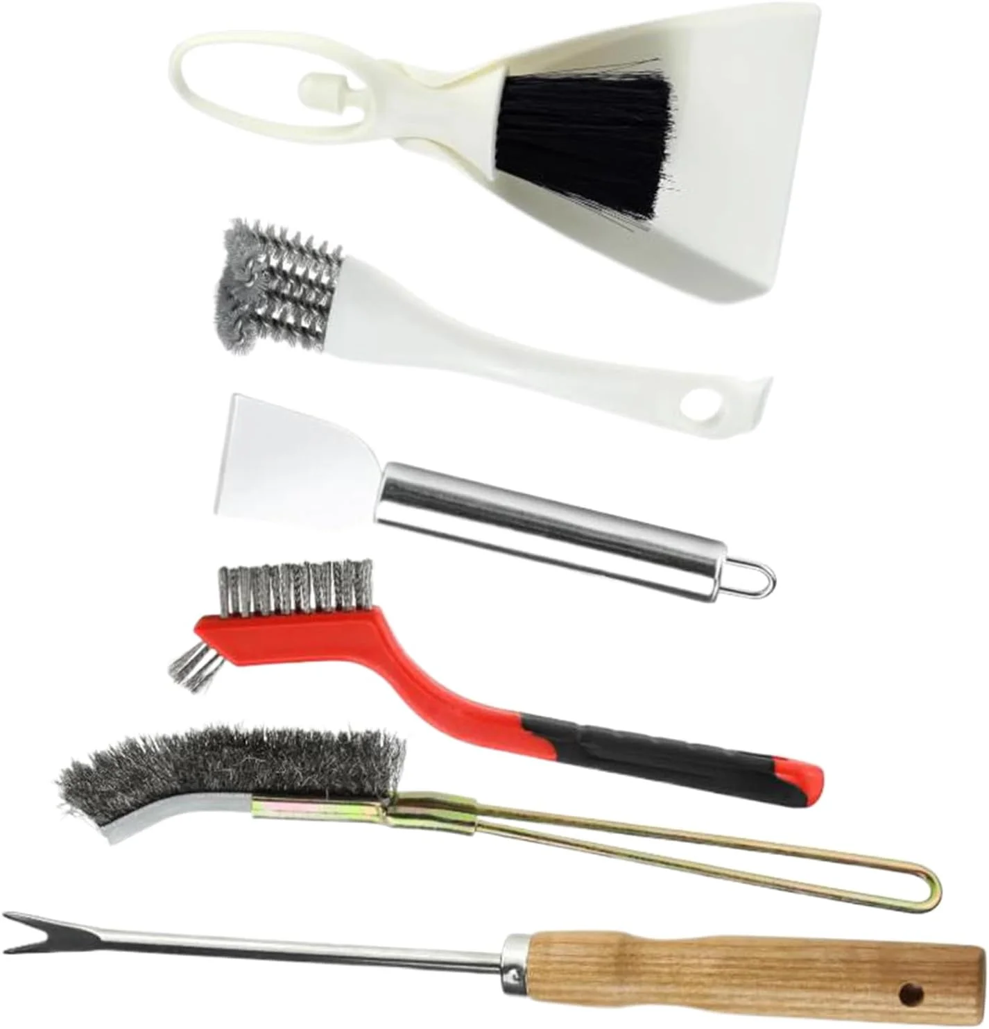 ست تمیز کننده قفس پرنده، کاردک تمیز کننده فضولات پرنده، 1 ست لوازم جانبی برس بستر برای طوطی کانور، مرغ مگس خوار، همستر، خرگوش، پاسیو بیرونی، لانه پرنده ست تمیز کننده قفس پرنده، کاردک تمیز کننده فضولات پرنده، 1 ست لوازم جانبی برس بستر برای طوطی کانور، مرغ مگس خوار، همستر، خرگوش، پاسیو بیرونی، لانه پرنده