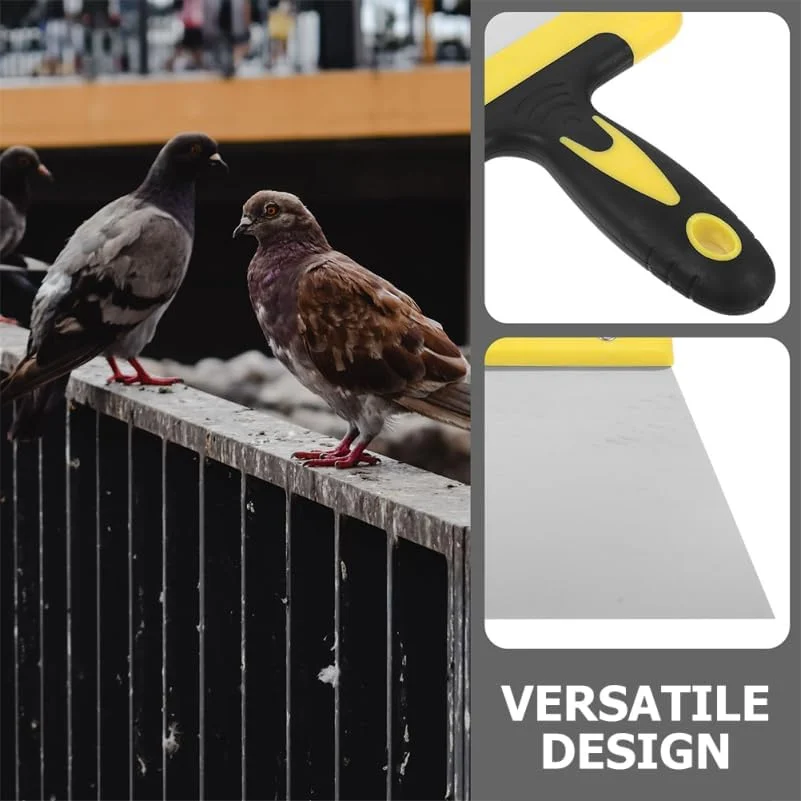 ابزار تمیز کننده فضله پرندگان، کاردک تمیز کننده لانه پرندگان، کاردک تمیز کننده لانه کبوتر، کاردک تمیز کننده لانه پرندگان، بیلچه تمیز کننده استیل