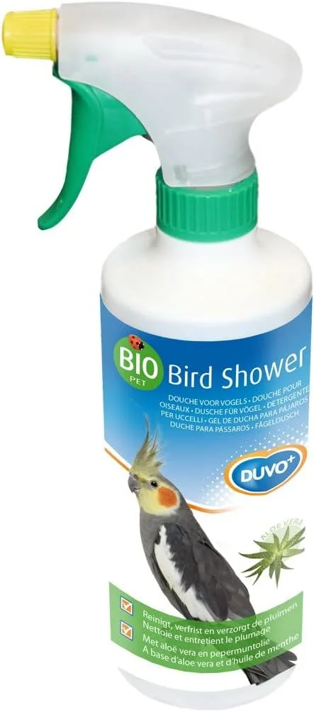اسپری حمام پرندگان Duvo+، مایع مخصوص پرندگان، 500 میلی لیتر