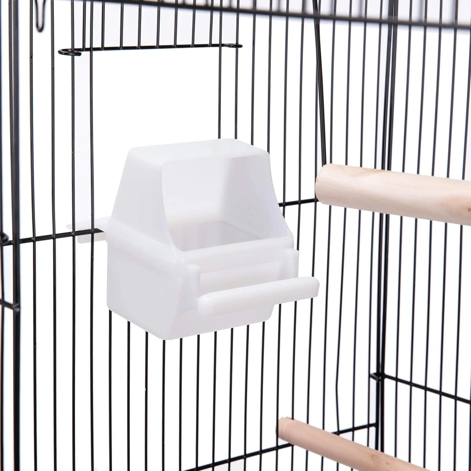 قفس پرنده بزرگ ایگاردن کارت با سقف بازشو، مناسب برای طوطی های کوچک کوآکر، عروس هلندی، پاراکیت های خورشیدی، کانورهای گونه سبز، مرغ عشق، فنچ، مرغ عشق و قناری. ایده آل برای پرندگان خانگی! (مشکی) قفس پرنده بزرگ ایگاردن کارت با سقف بازشو، مناسب برای طوطی های کوچک کوآکر، عروس هلندی، پاراکیت های خورشیدی، کانورهای گونه سبز، مرغ عشق، فنچ، مرغ عشق و قناری. ایده آل برای پرندگان خانگی! (مشکی)