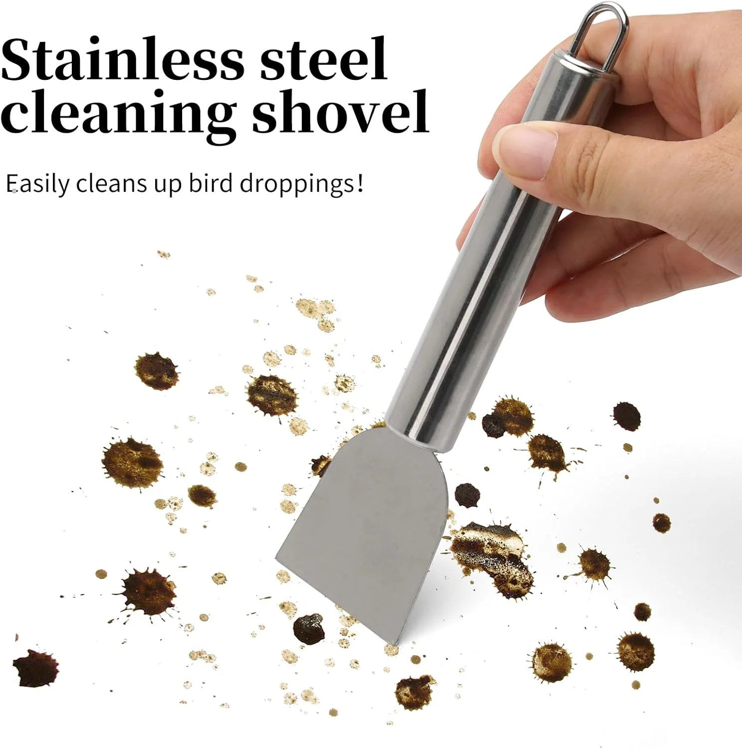 ست تمیز کننده قفس پرنده پلاس 6 تکه، پاک کننده فضولات پرنده، لوازم جانبی تمیز کننده قفس پرنده، محلول تمیز کننده کامل برای پرندگان و حیوانات خانگی کوچک